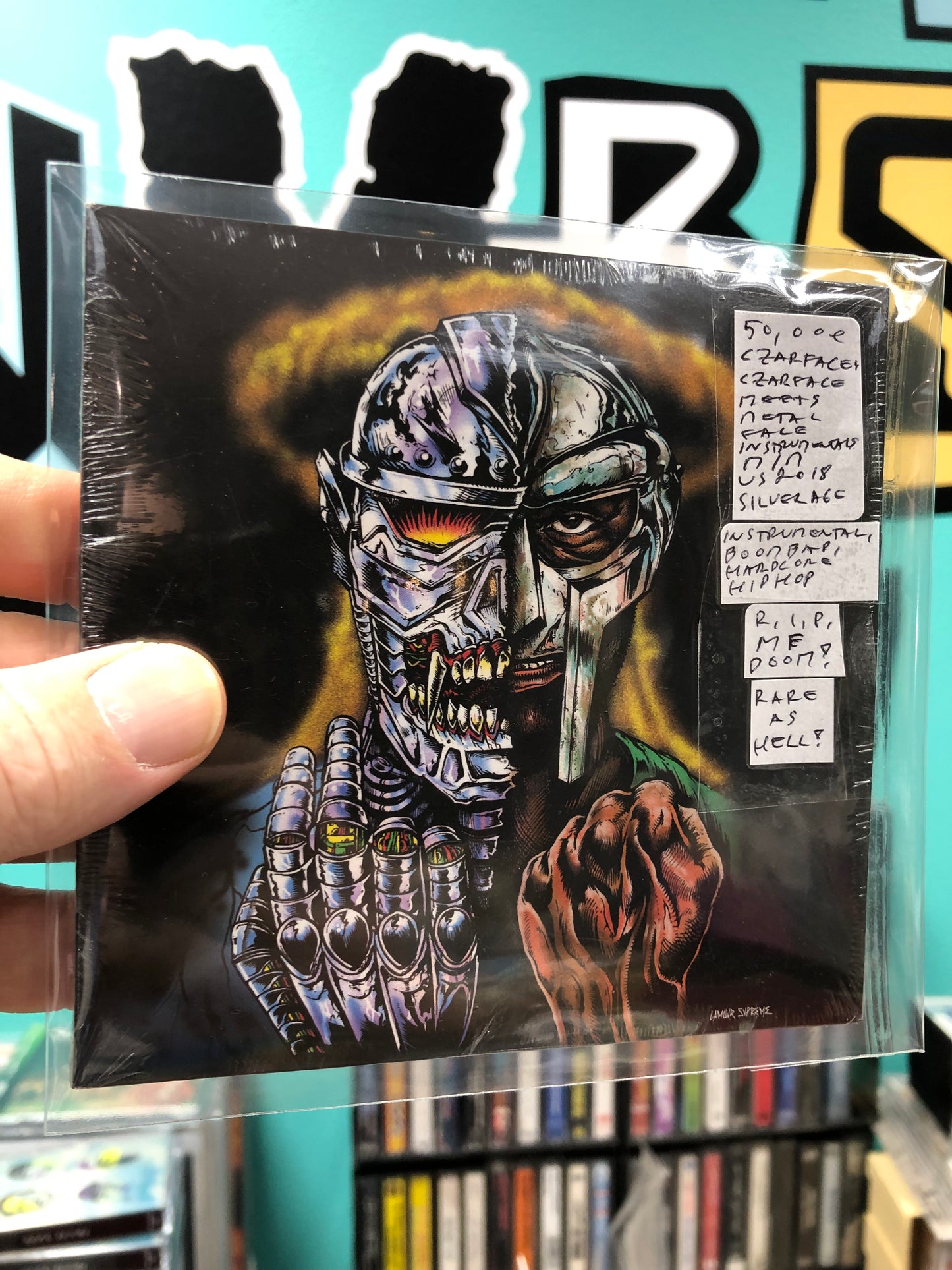 HULLU VARASTOALE -20%‼️‼️‼️Czarface: Czarface Meets Metal Face Instrumentals, Only CD pressing, US 2018