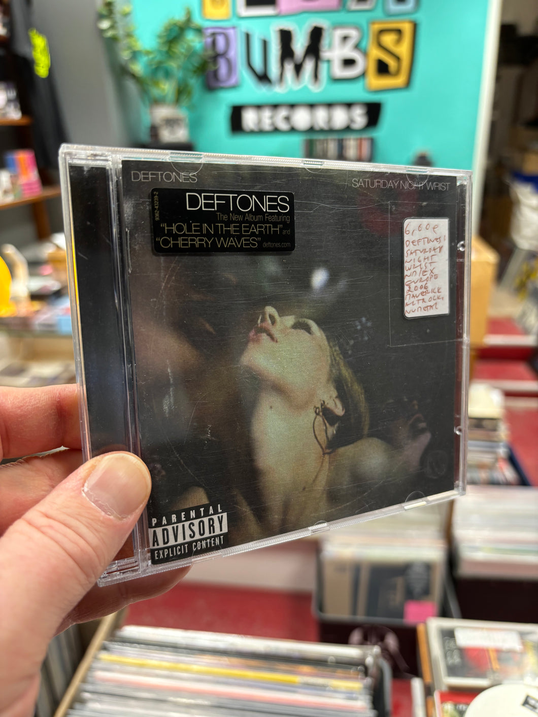 Deftones: Saturday Night Wrist, CD, Europe 2006 – Goosebumbs Records