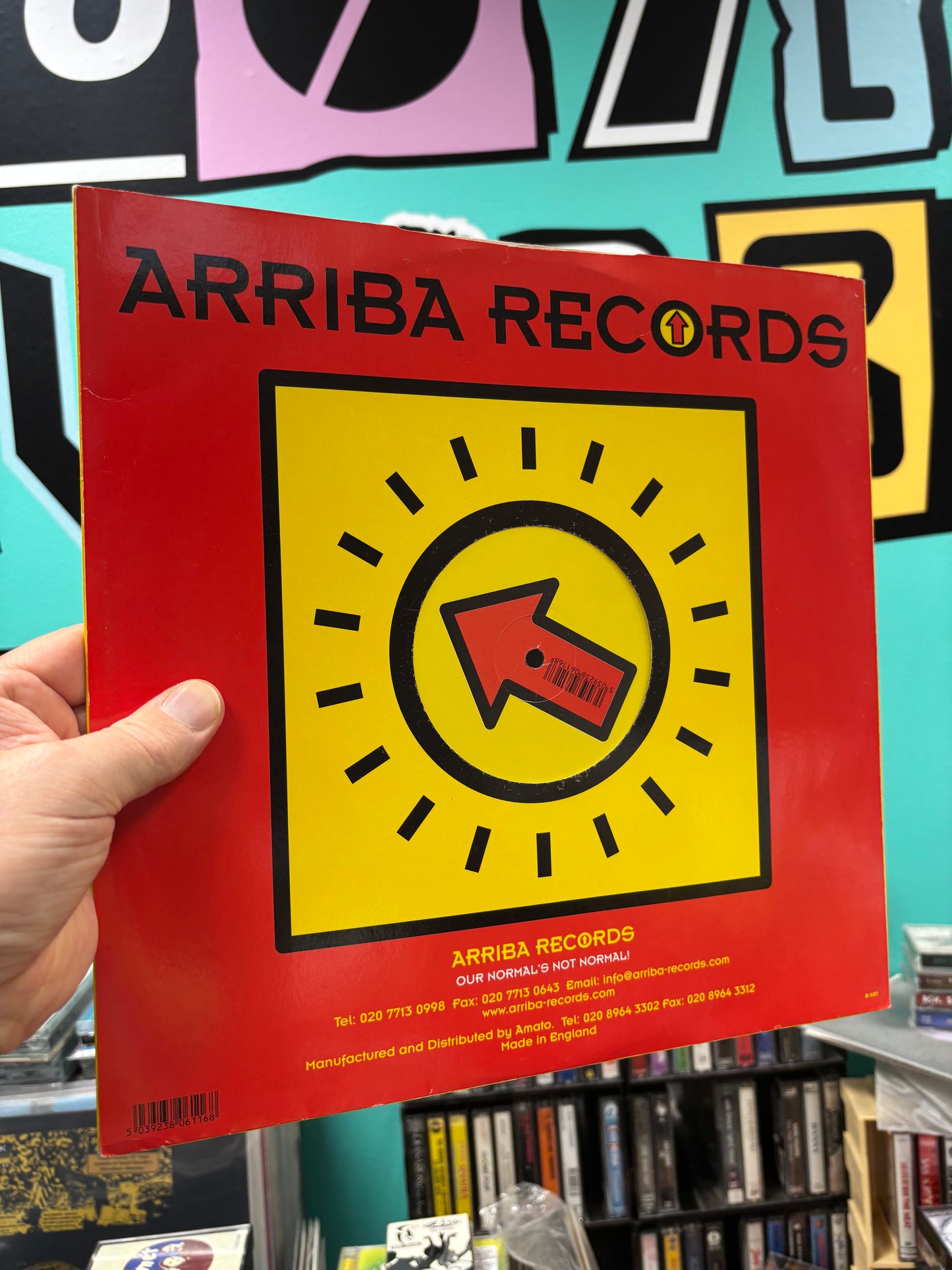 Eufex: Inspiration/Head On, 12inch,Only pressing, Arriba Records, UK 2001