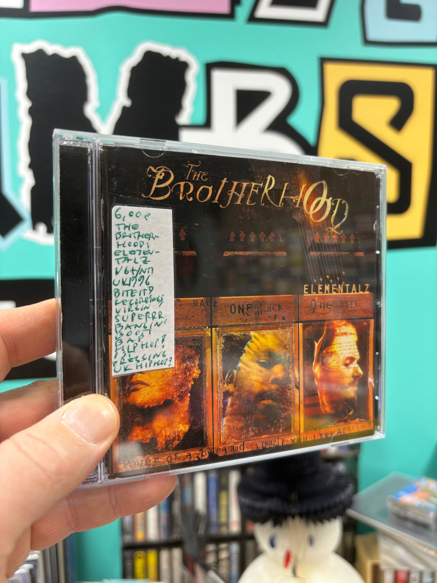 The Brotherhood: Elementalz, CD, 1st pressing, UK 1996