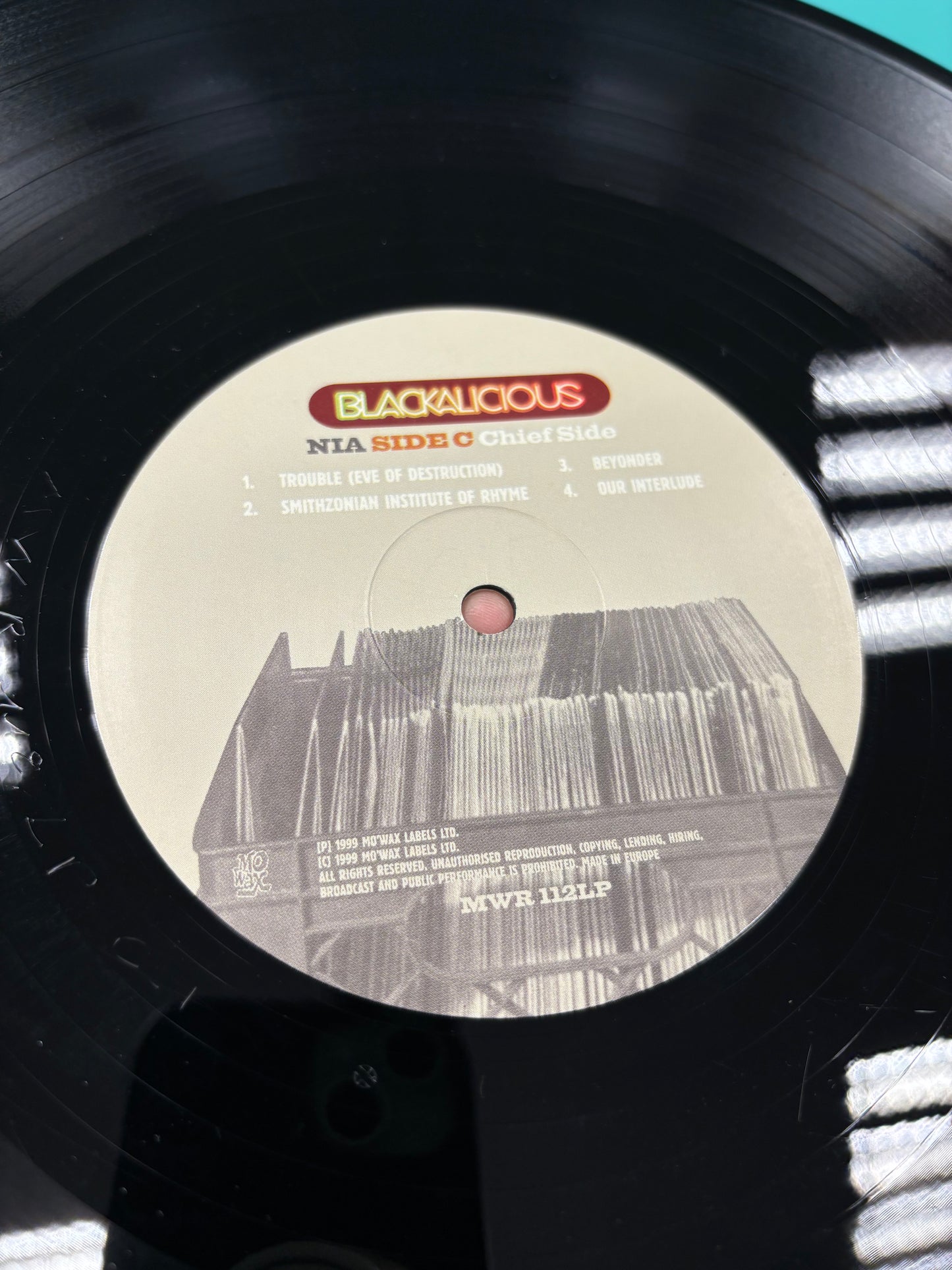 Blackalicious: Nia, 2LP, 1st pressing, Mo Wax, UK 1999