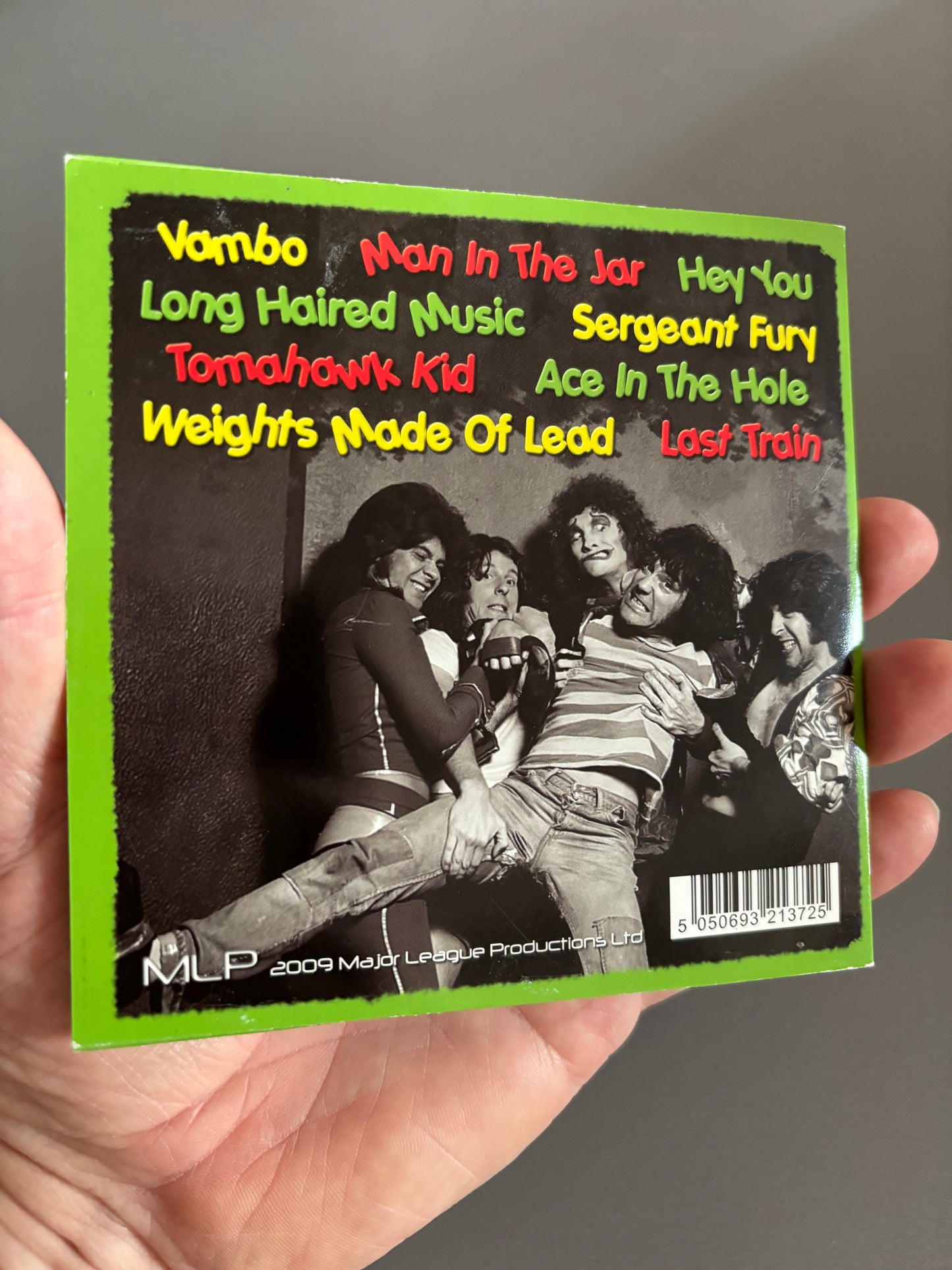 The Sensational Alex Harvey Band: Hot City (The 1974 Unreleased Album), CD, Only official pressing, Major League Productions Ltd., UK 2009