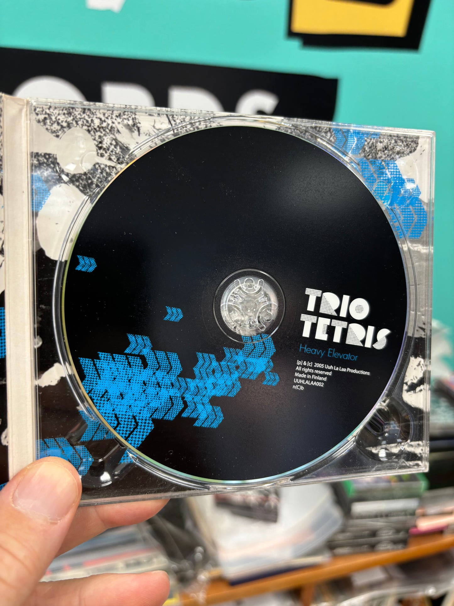 Trio Tetris: Heavy Elevator, CD, 1st pressing, Uuh La La, Finland 2005