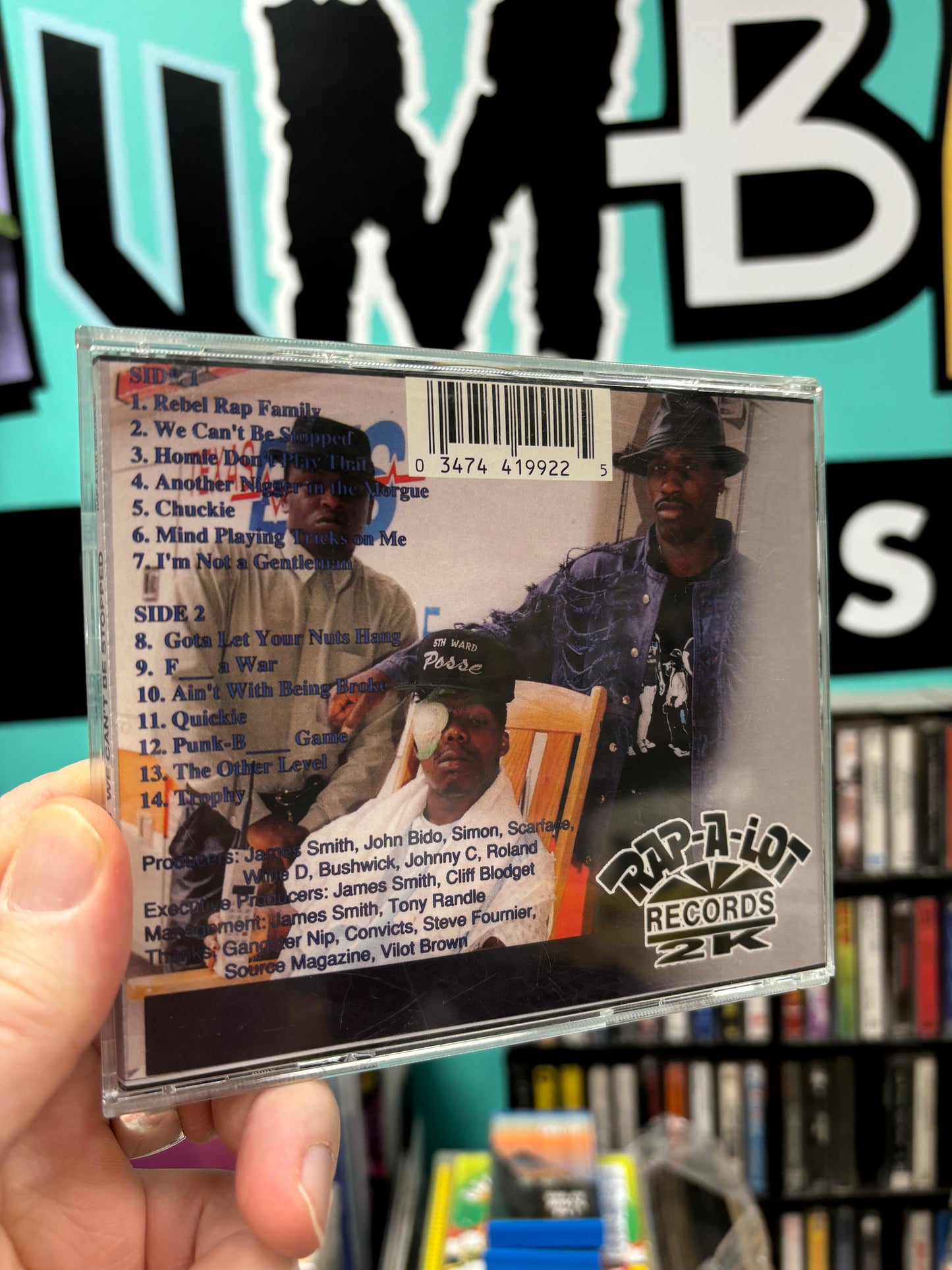 Geto Boys: We Can’t Be Stopped, CD, reissue, remastered, Rap-A-Lot Records, US around 2007