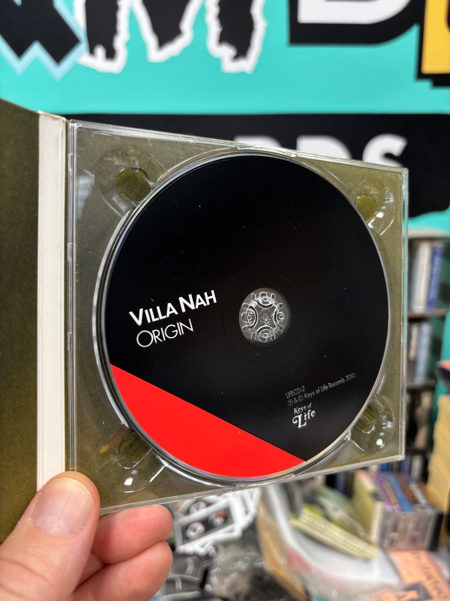 Villa Nah: Origin, CD, 1st pressing, Keys Of Life, Europe 2010