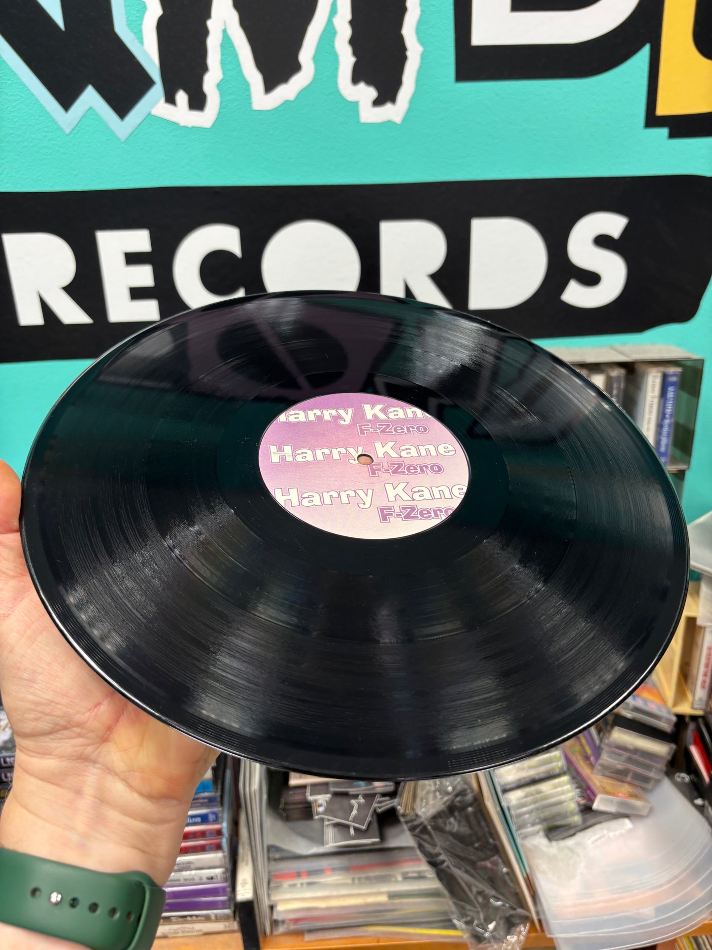 Harry Kane: F-Zero, 12inch, 1st pressing, Only vinyl pressing, Adam & Eve Records, Germany 1995