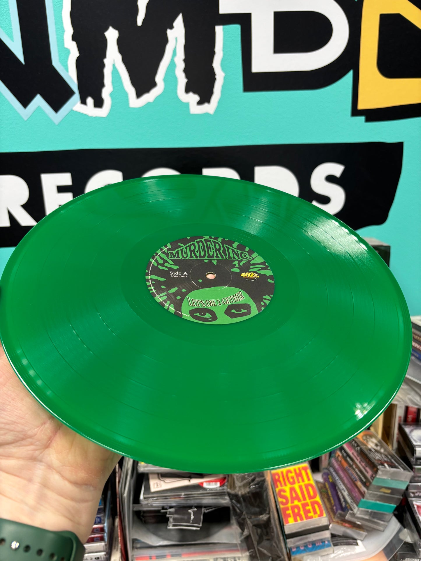 Murder Inc. : Let’s Die 2-Gether, reissue, 2LP, Limited Edition, Numbered, Green, Smoke On Records, Germany 2017