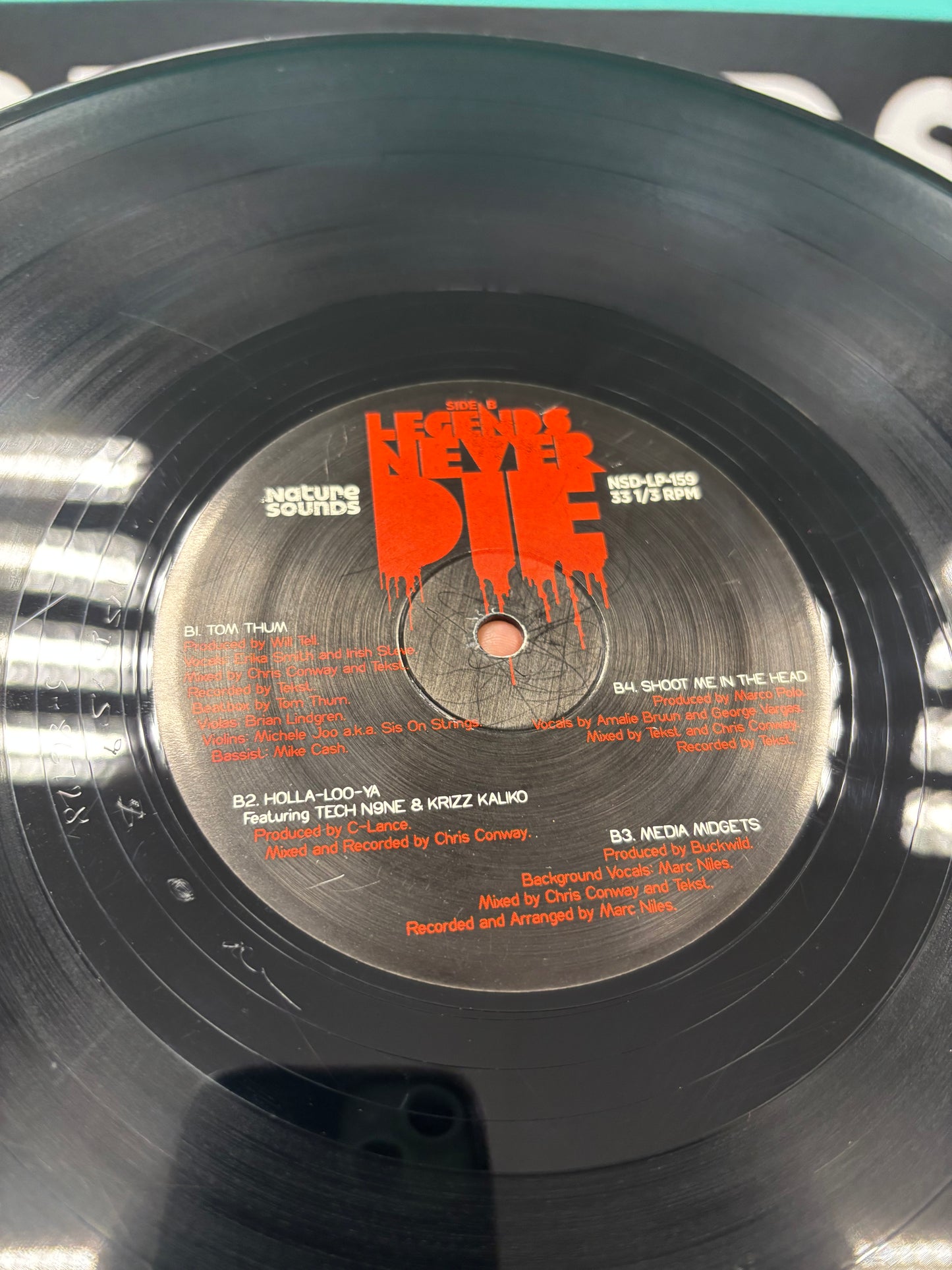 R.A. The Rugged Man: Legends Never Die, 2LP, OG pressing, Nature Sounds, Fat Beats, US 2013