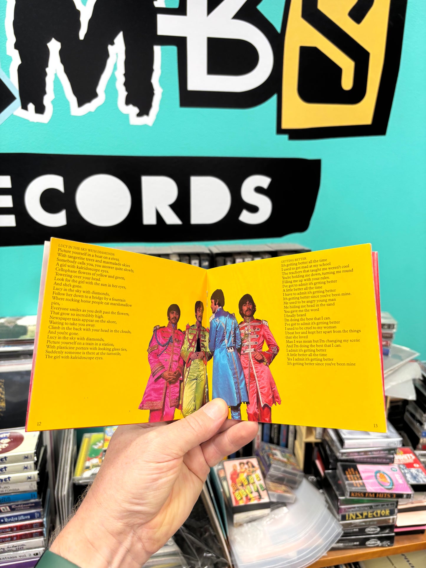 The Beatles: Sgt. Pepper’s Lonely Hearts Club Band, CD, reissue, Slipcase, Parlophone, Europe 1992