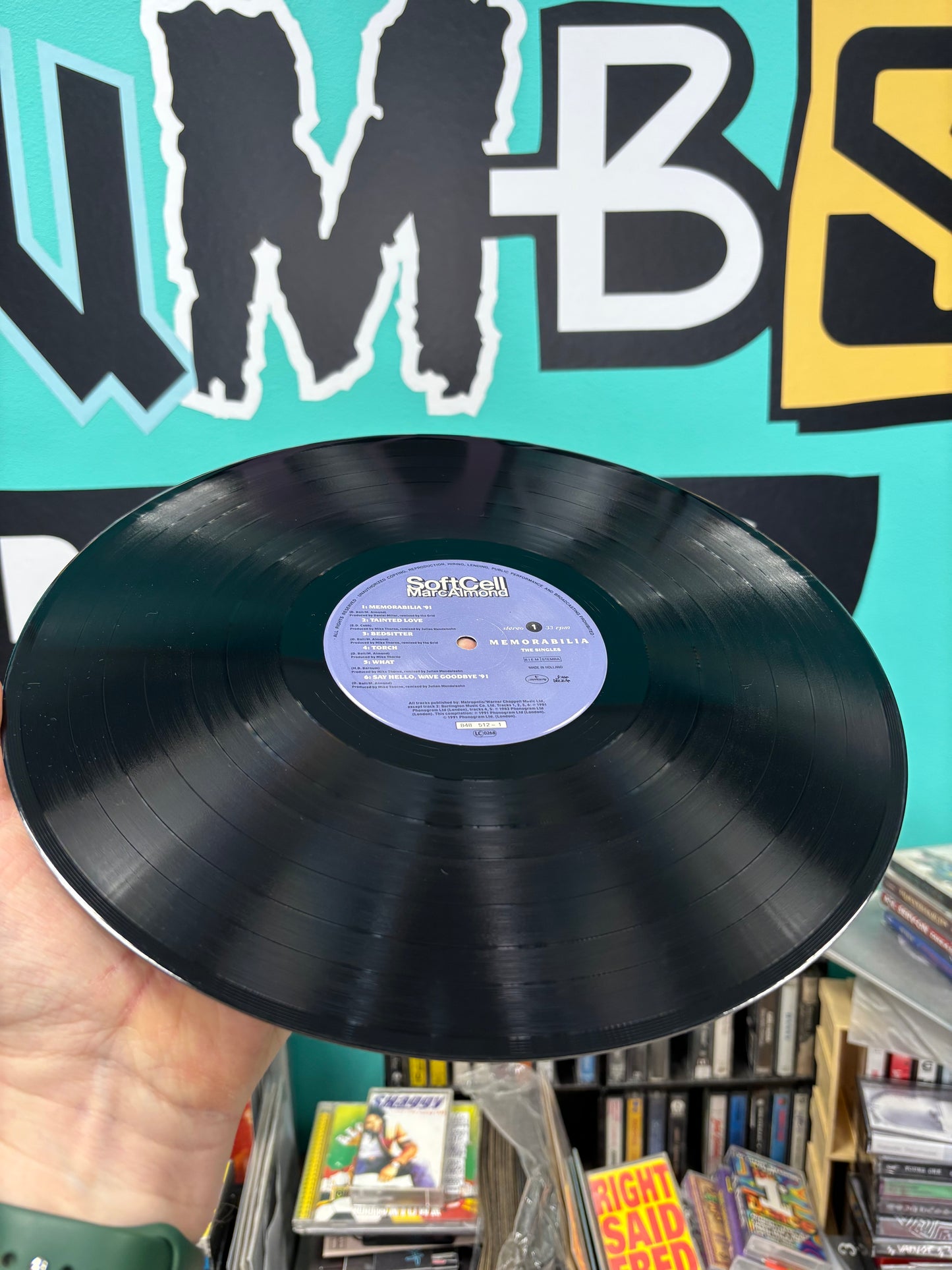 Soft Cell/Marc Almond: Memorabilia (The Singles), LP, Mercury, Some Bizarre, Europe 1991