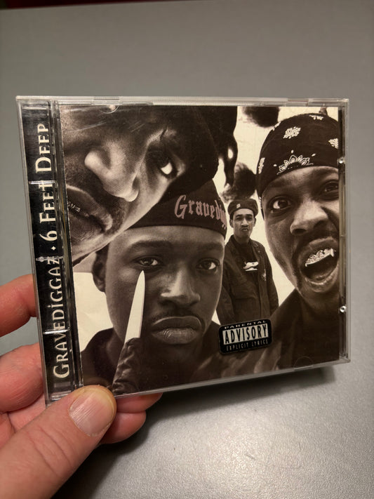 Gravediggaz: 6 Feet Deep, CD, OG pressing, Gee Street, US 1994