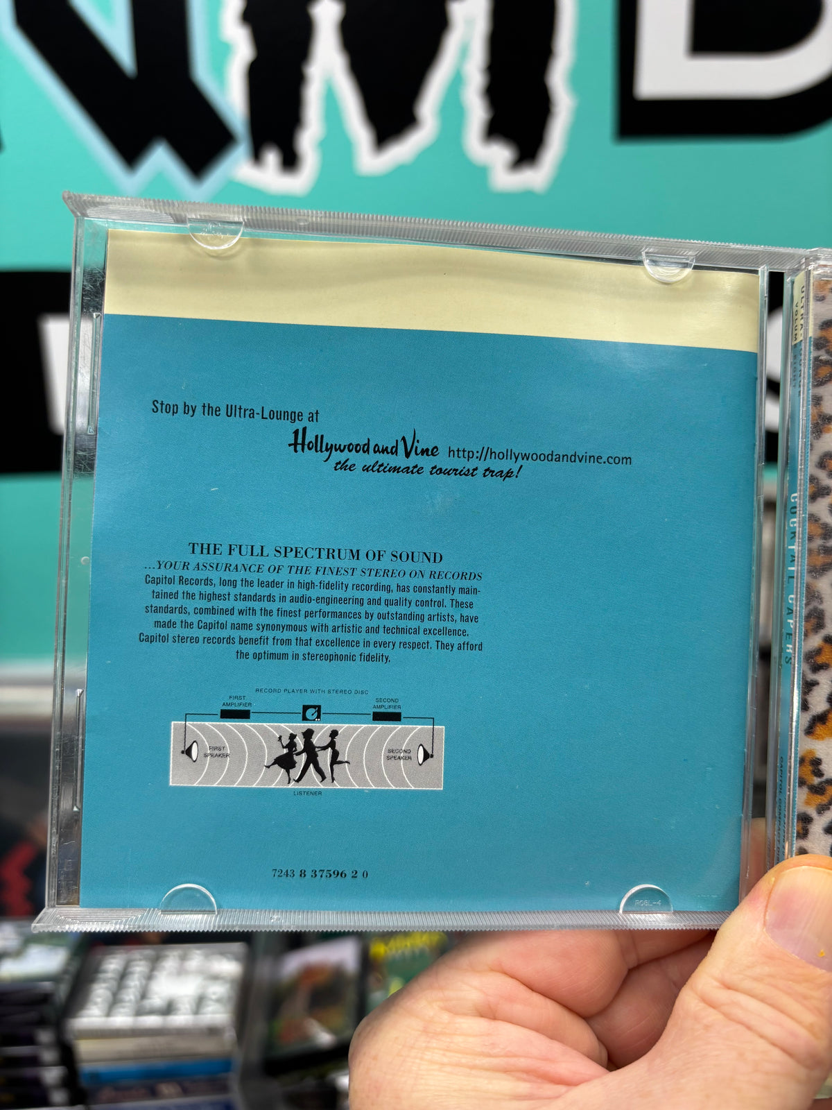 Cocktail Capers, CD, compilation, remastered, Capitol Records, UK & Europe 1996
