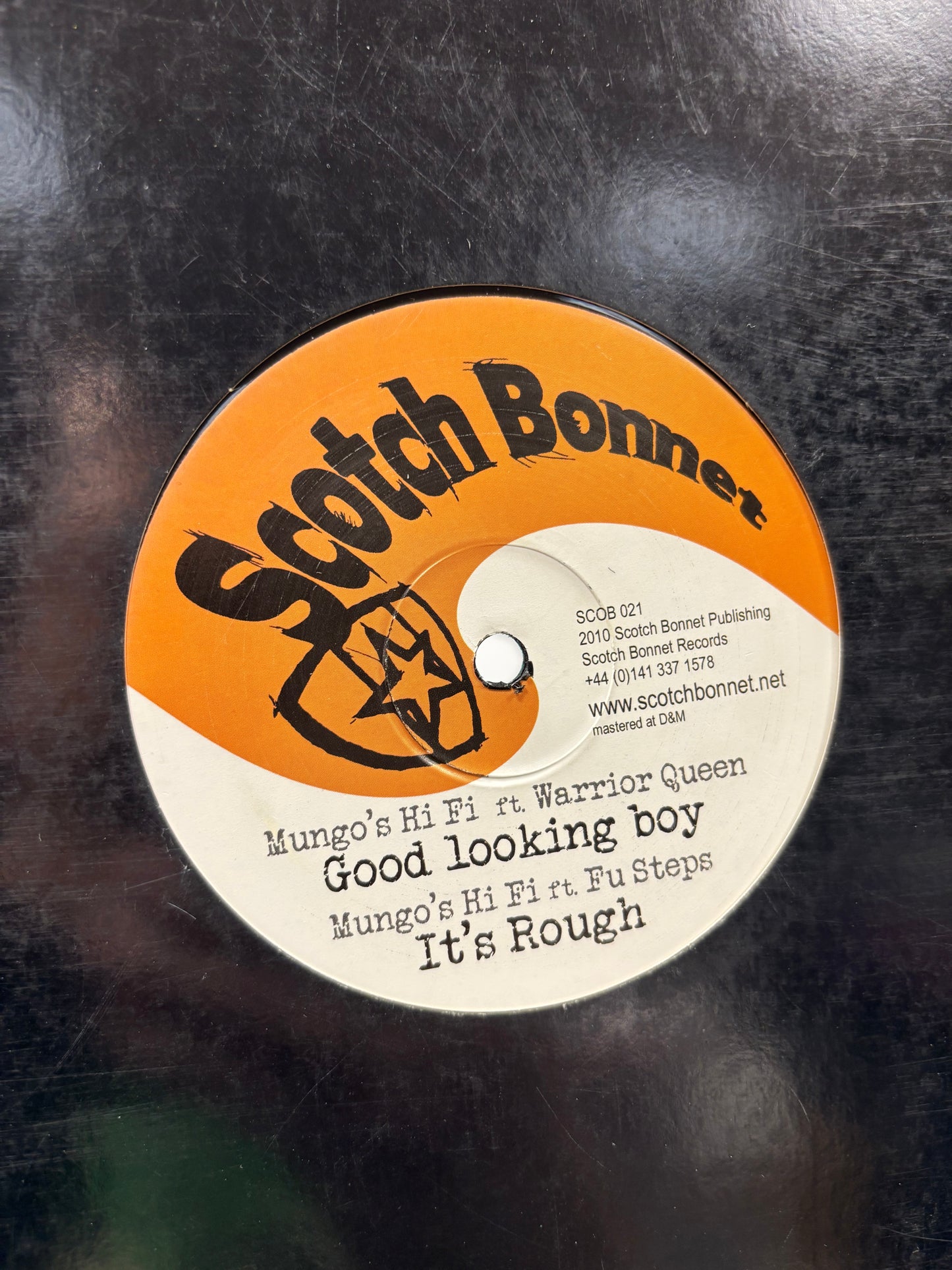 Mungo’s Hi Fi feat. Warrior Queen, Fu Steps, Conny Ras, Steady Ranks: Bad From Riddim EP 2, 12inch, Only pressing, Scotch Bonnet, UK 2010