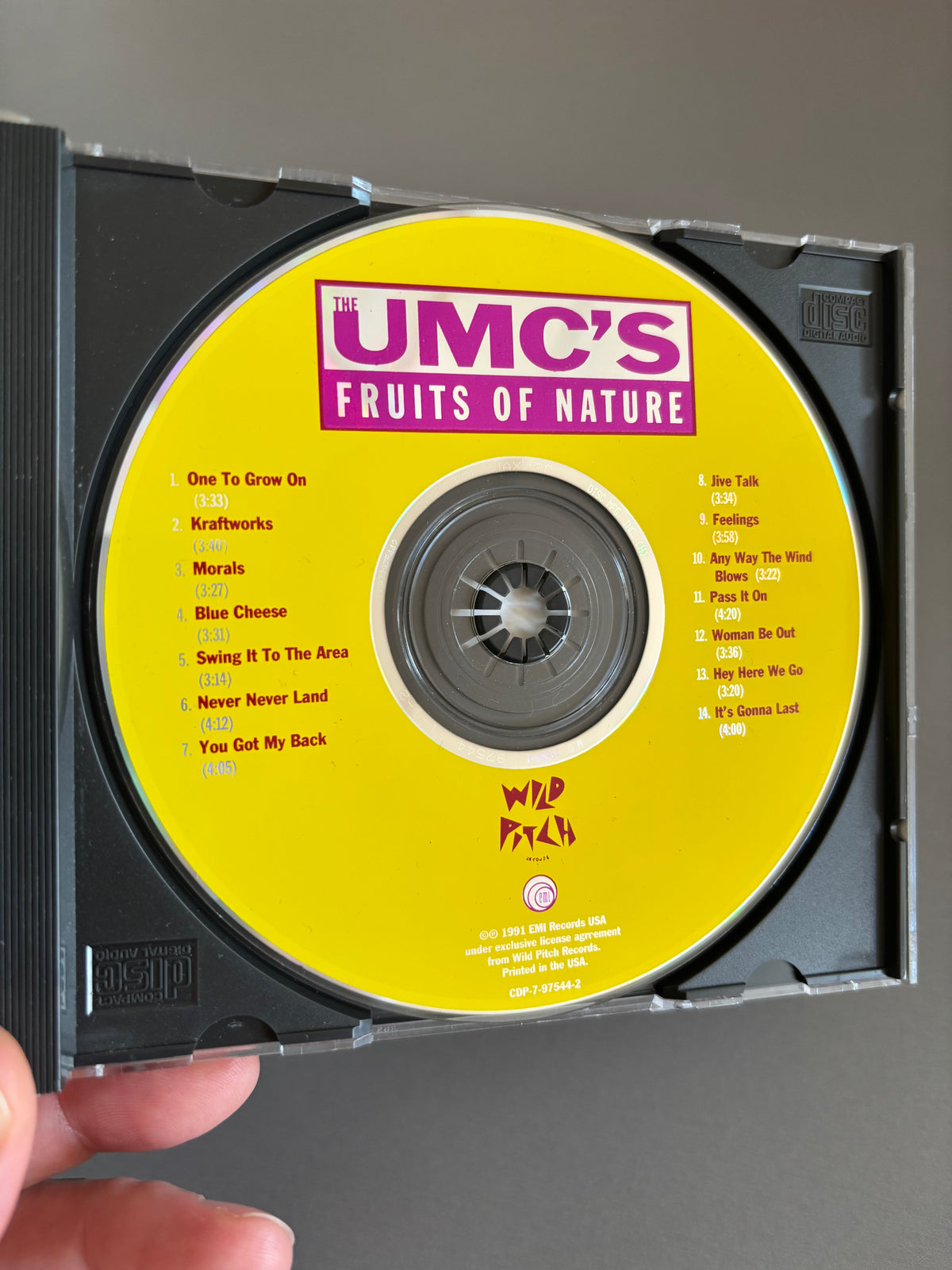 UMC’s: Fruits Of Nature, CD, OG pressing, Wild Pitch Records, US 1991