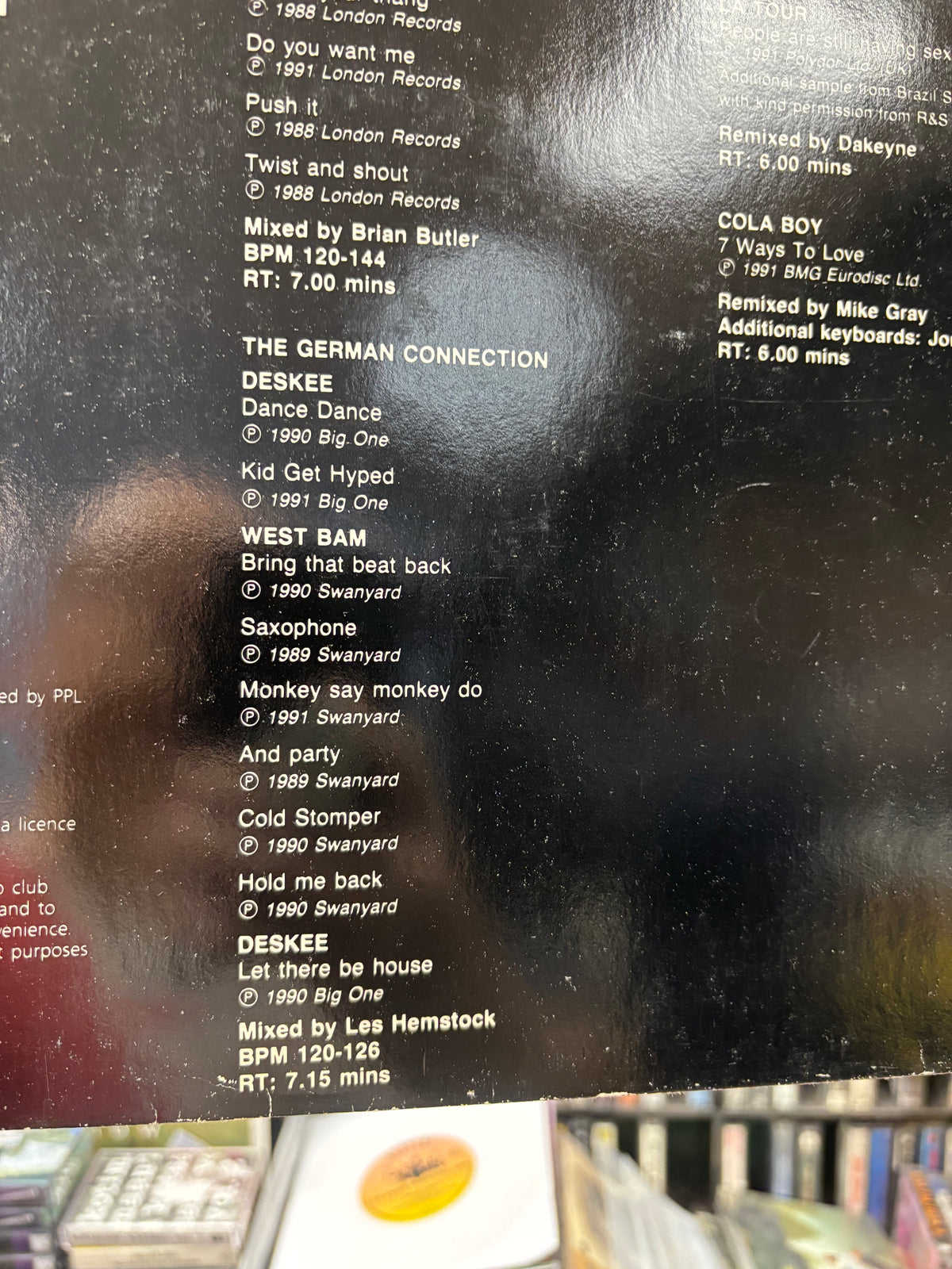 DMC - July 91 (One), 12inch, Only pressing, Partially Mixed, DMC, UK 1991