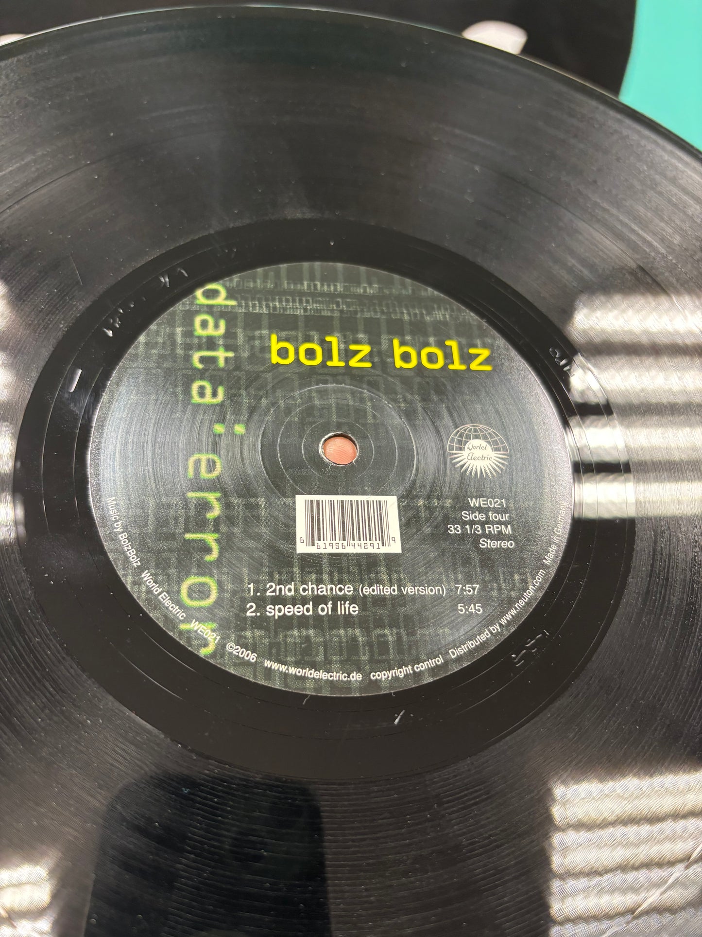 Bolz Bolz - Data: Error, 2x12inch album, Only vinyl pressing, Germany 2006