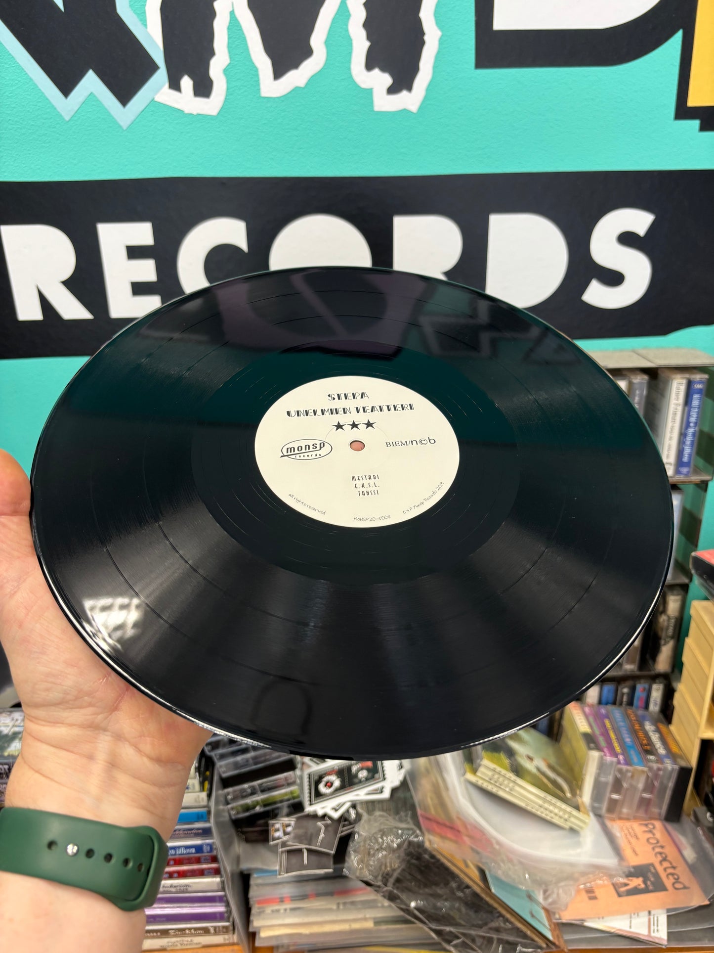 Stepa: Unelmien Teatteri, 2LP, gatefold, Only pressing, Monsp Records, Finland 2019