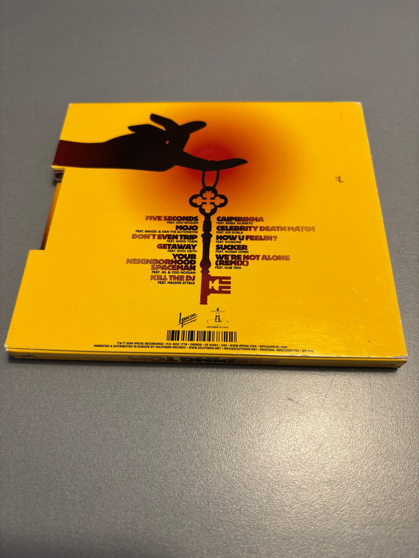 Peeping Tom: Peeping Tom, CD, Digipak Slider, Ipecac Recordings, Europe 2006