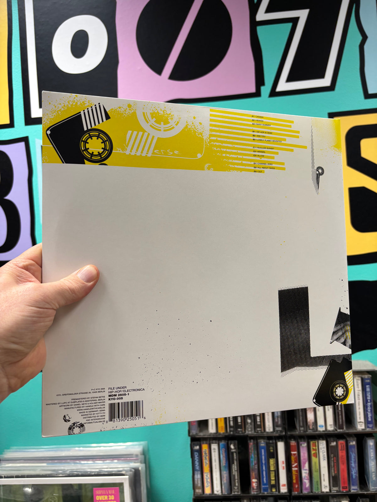 The Tape vs. RQM: Autoreverse, 2LP, Only official vinyl pressing, gatefold, Kyo, Germany 2005
