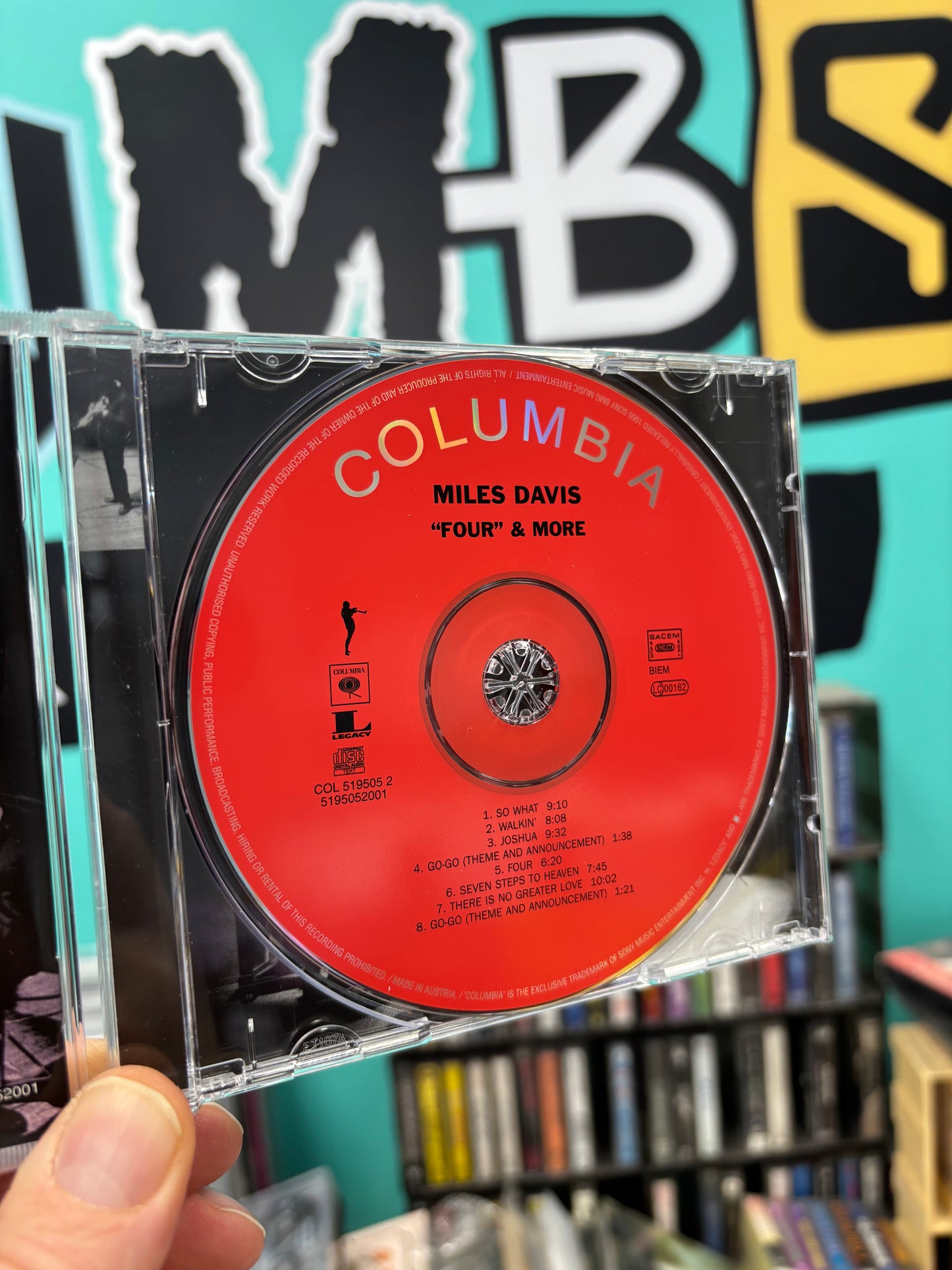 Miles Davis: ’Four’ & More - Recorded Live In Concert, CD, reissue, remastered, Columbia, Legacy, Europe 2005