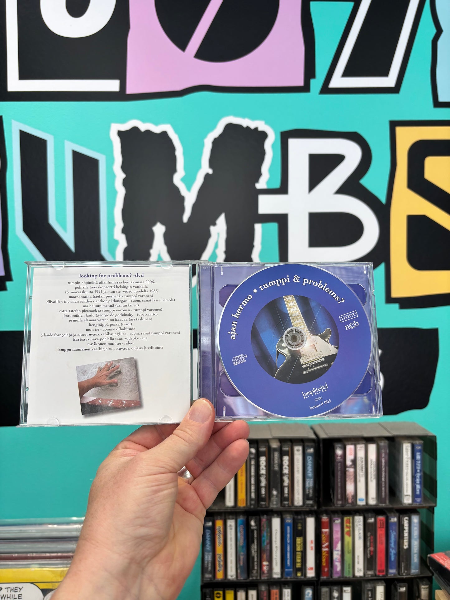 Tumppi & Problems?, CD, DVD, Only pressing, LampLite Ltd, Finland 2006
