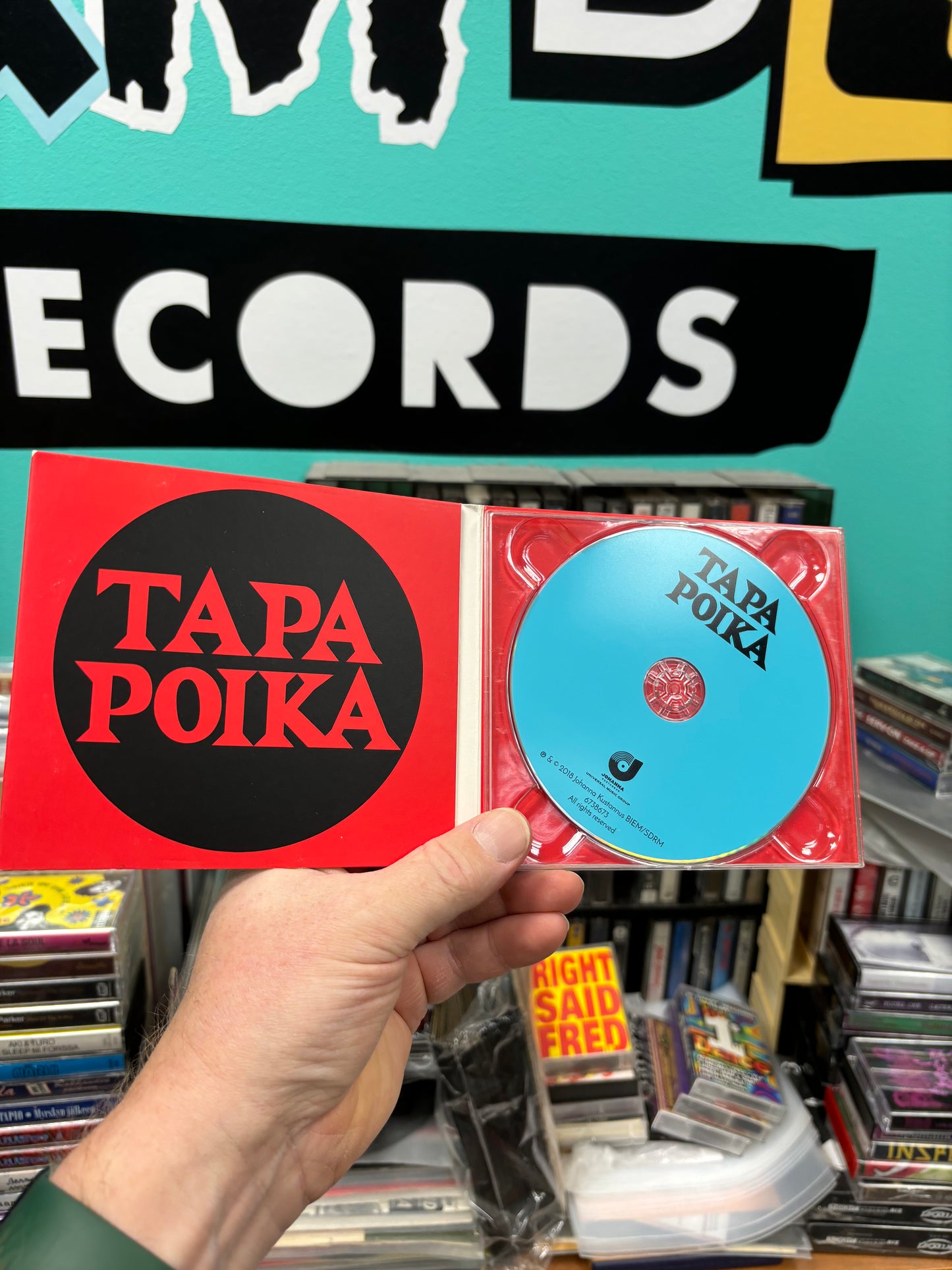 Pyhimys: Tapa Poika, CD, Only CD pressing, Johanna Kustannus, Finland 2018