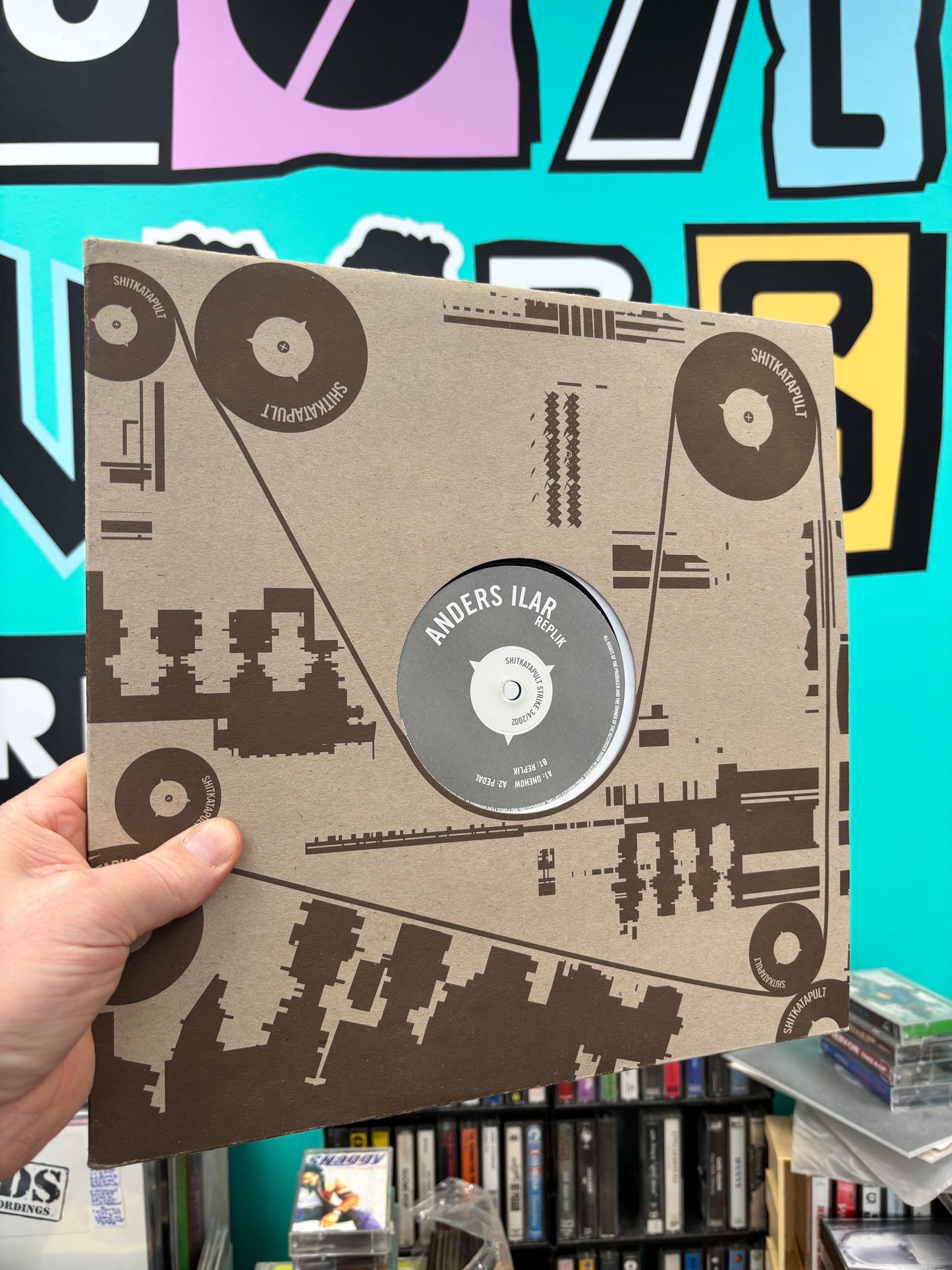 Anders Ilar: Replik, 12inch, Only pressing, Shitkatapult, Germany 2002