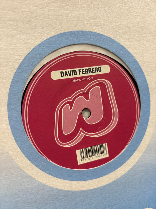 David Ferrero: That’s My Boo/Tribal Sequences, 12inch, Only official pressing, Weekend Records, Spain 2004