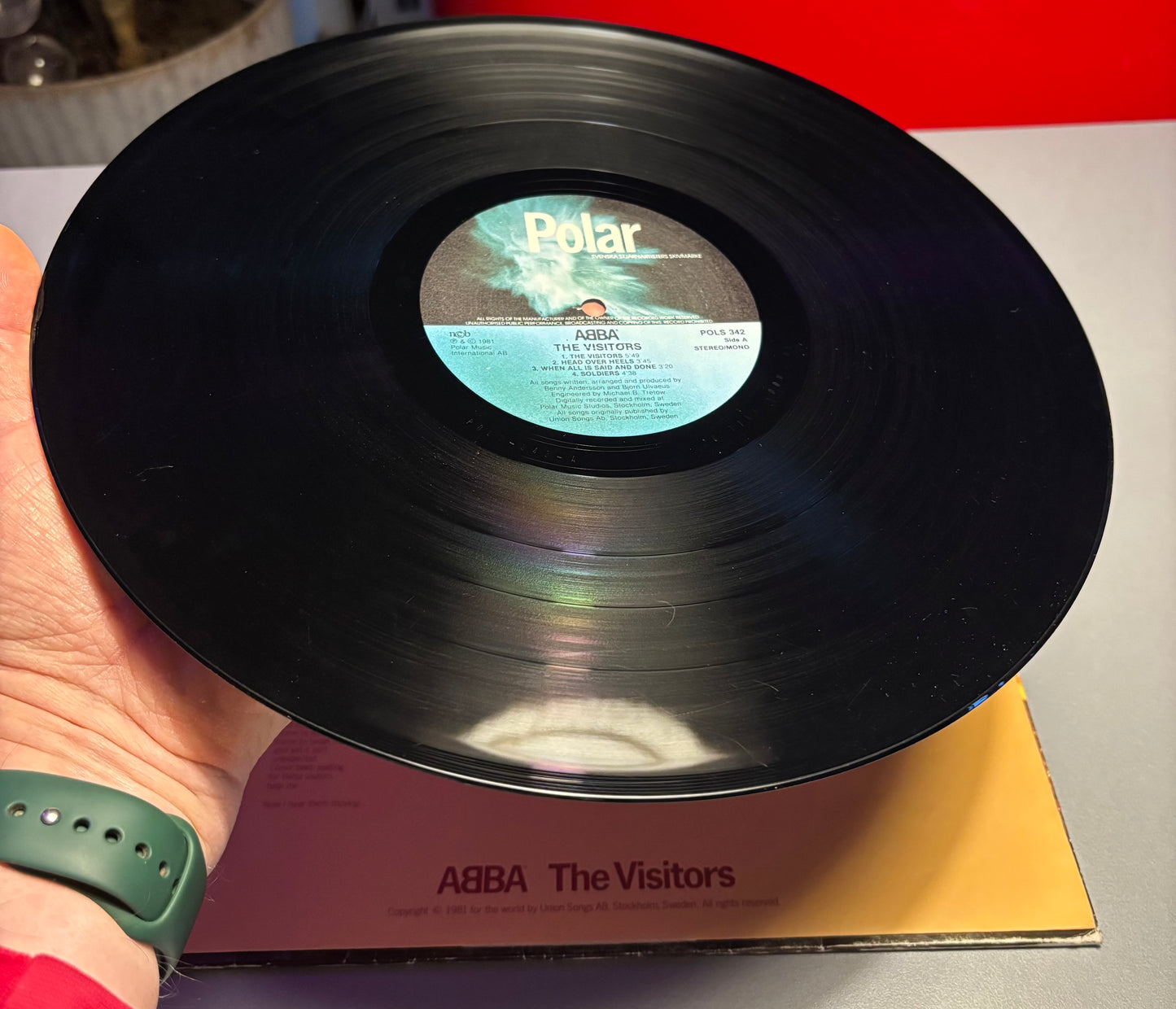 ABBA: The Visitors, LP, Polar, Sweden 1981