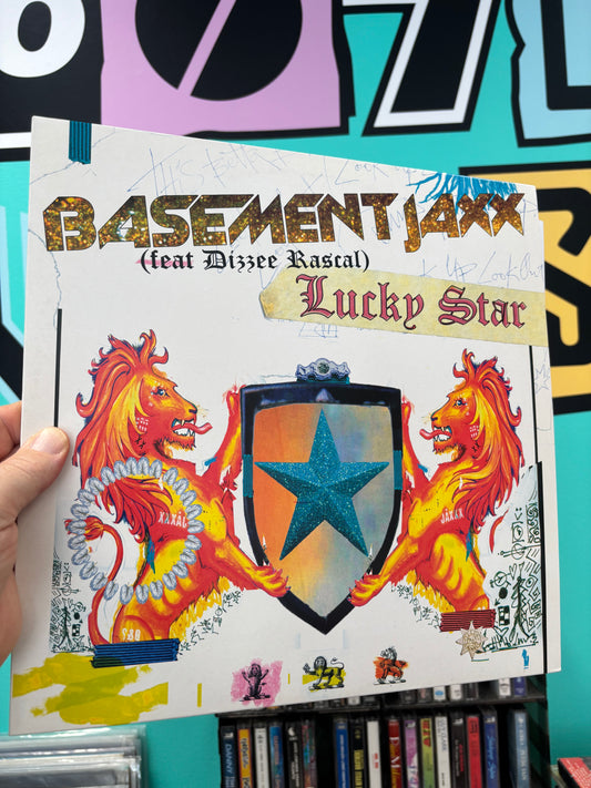 Basement Jaxx: Lucky Star, 12inch, 1st pressing, XL Recordings, UK 2003