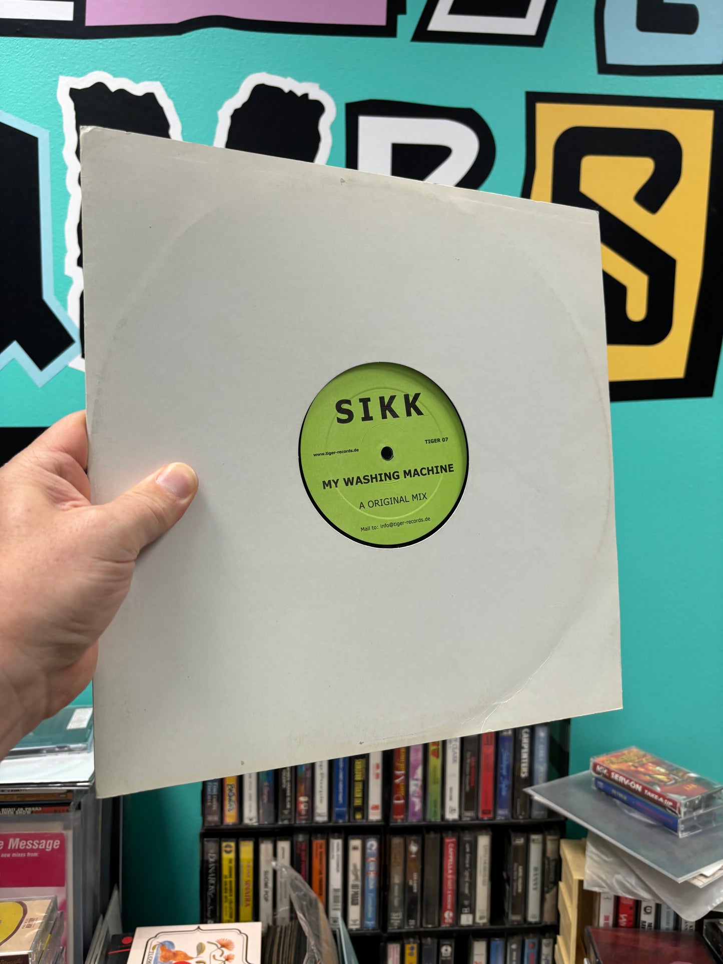 Sikk: My Washing Machine, 12inch, Tiger Records, Germany 2005