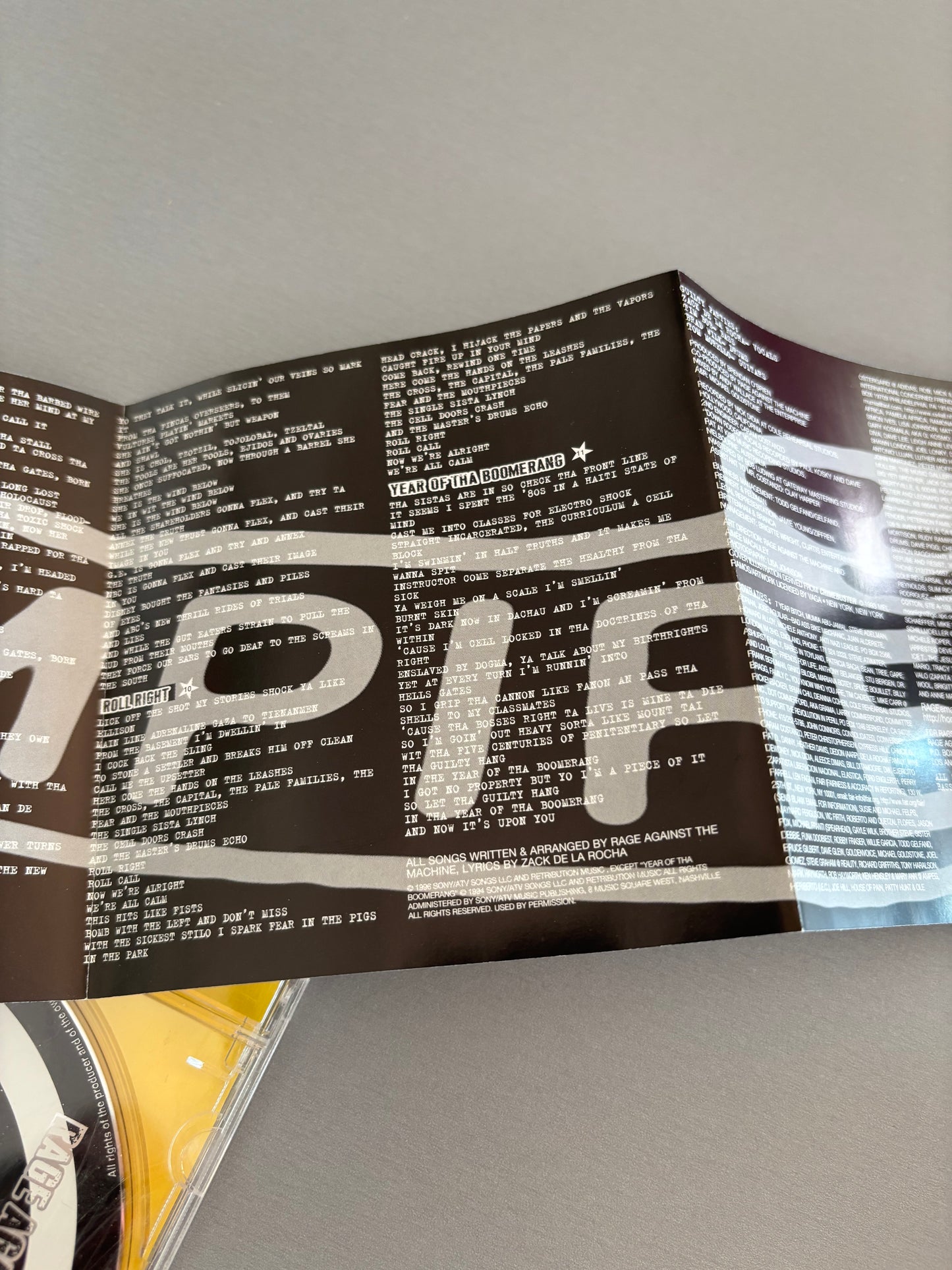 Rage Against The Machine: Evil Empire, CD, reissue, Epic, Europe 1996