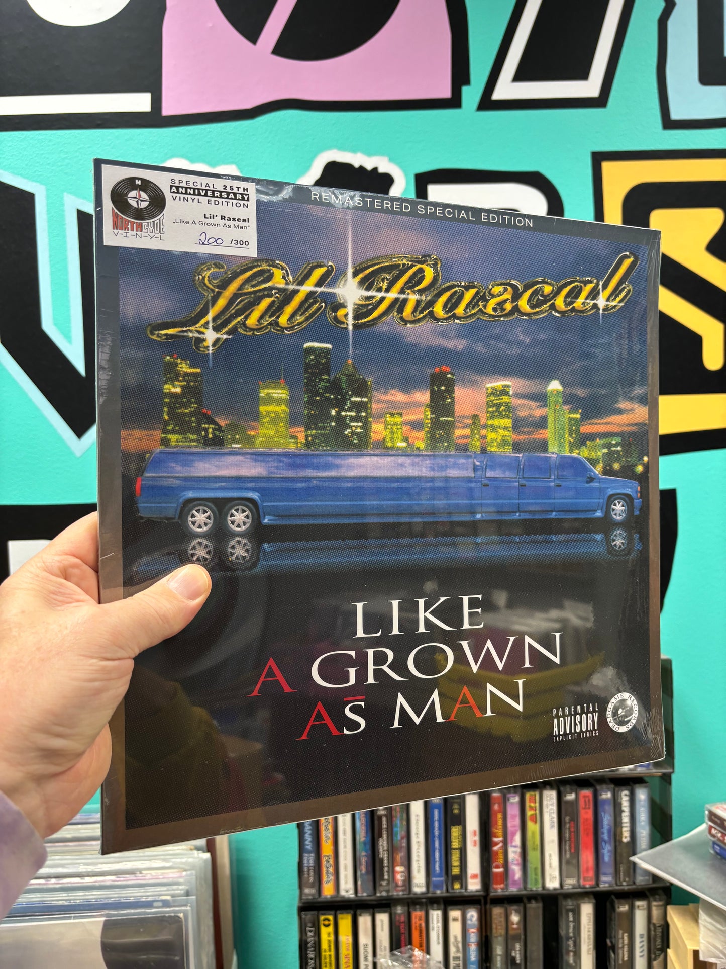 HULLU (MEGA) VARASTOALE -40%‼️‼️‼️ Lil’ Rascal: Like A Grown As Man, 2LP, reissue, remastered, Limited Edition, Special Edition, Numbered, NorthCyde Vinyl, Dead Game Records, Germany 2020