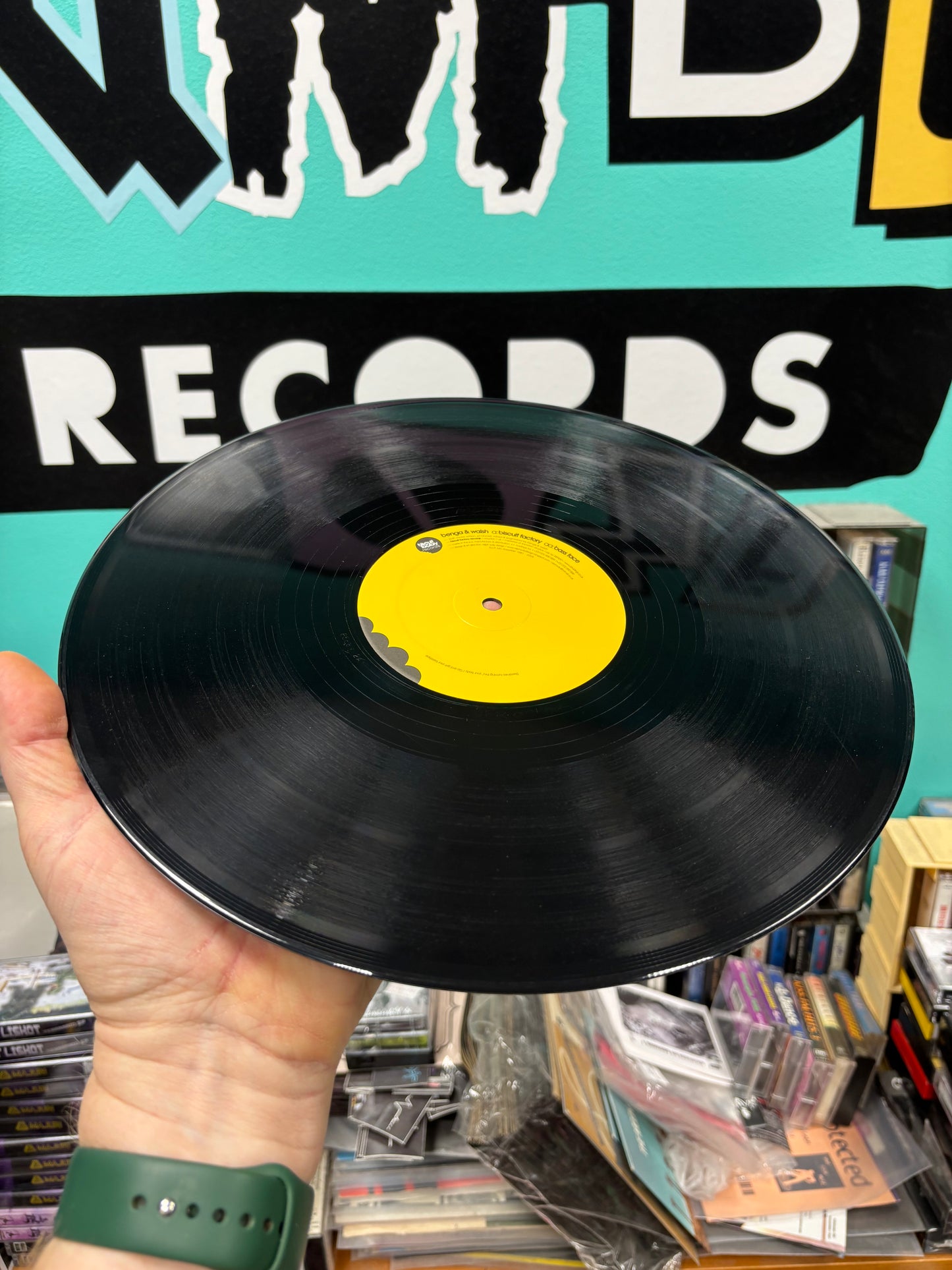 Benga & Walsh: Biscuit Factory/Bass Face, 12inch, Only official pressing, Biscuit Factory Records, UK 2010