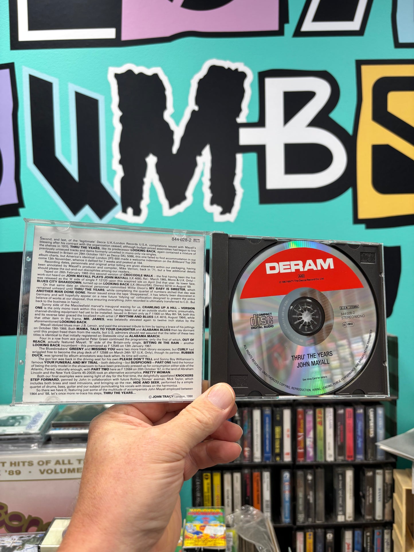 John Mayall: Thru The Years, CD, reissue, remastered, Deram, UK 1990