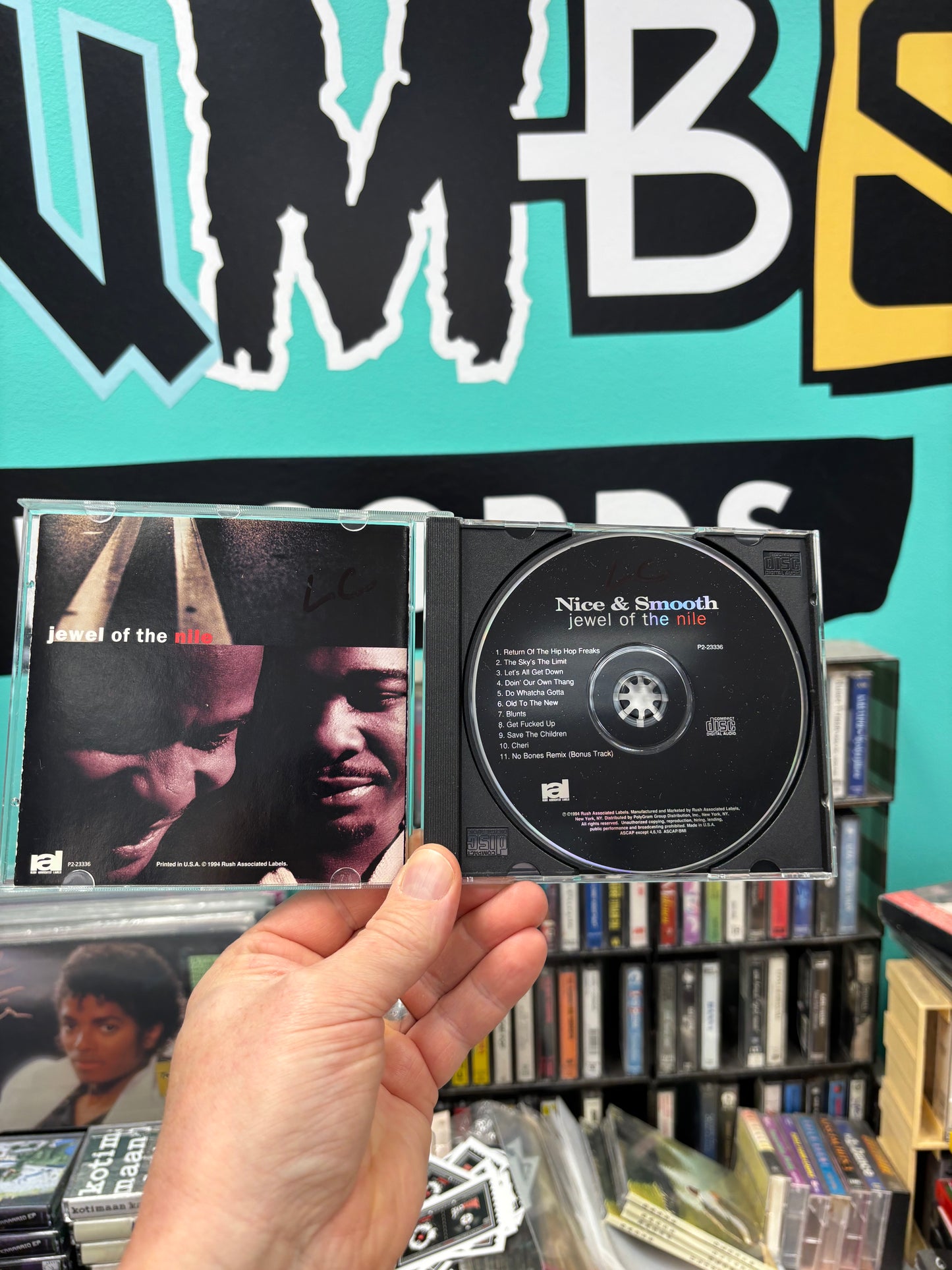 Nice & Smooth: Jewel Of The Nile, CD, OG pressing, Club Edition, Columbia House, Rush Associated Labels, US 1994