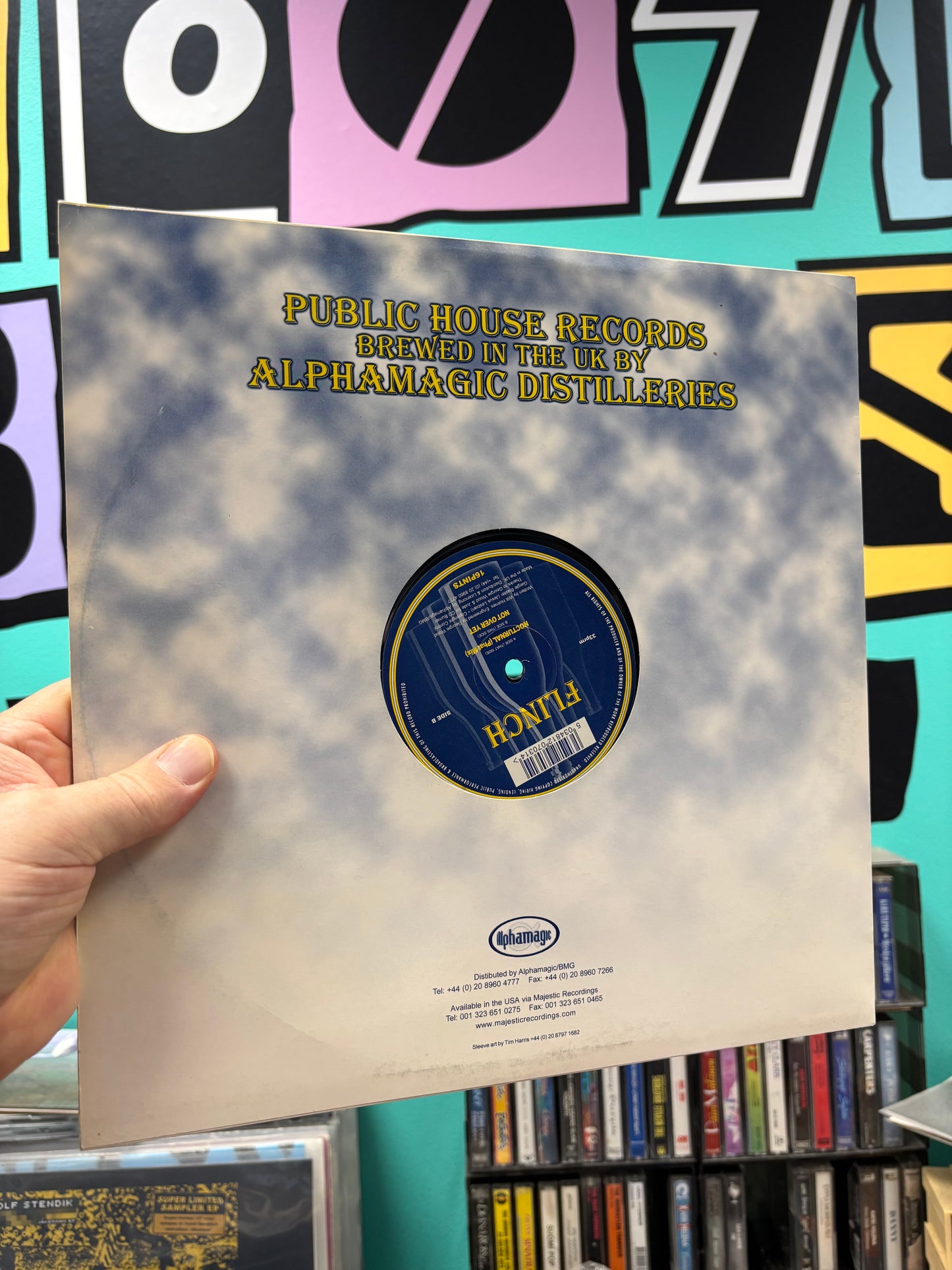 Flinch: Nocturnal, 12inch, Only official pressing, Public House, UK 2000