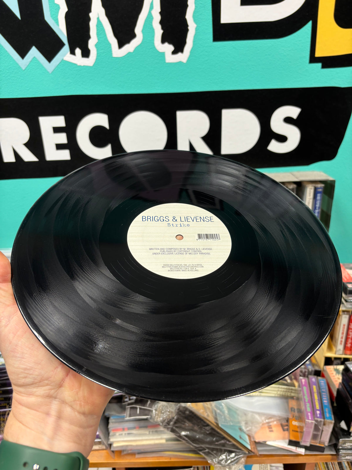 Briggs & Lievense: Strike/New Style, 12inch, Only official pressing, Multitracks Records, Netherlands 2004