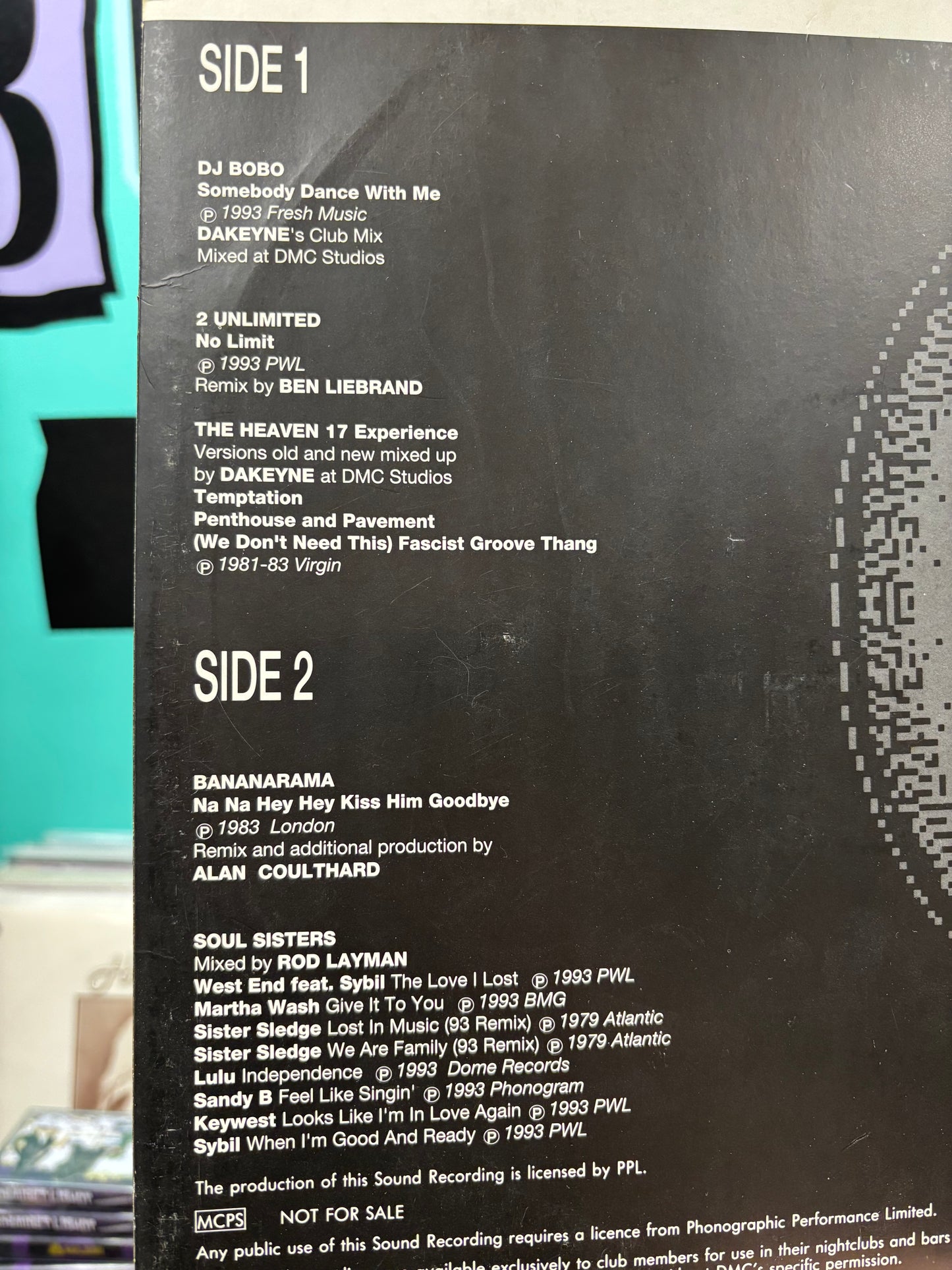 DMC - Commercial Collection 4/93, 12inch, DMC, UK 1993