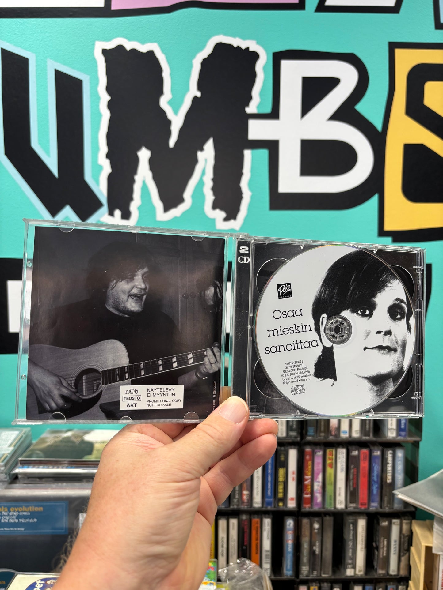 Mikko Saarela - Osaa Mieskin Sanoittaa - Mikko Saarelan Lyriikoita Eestä Äffään, 2CD, Compilation, Only pressing, Poko Rekords, Finland 2008