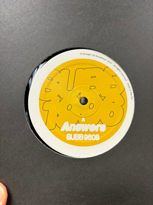 FFF: Answers/Temperature’s Rising, 12inch, SUBB 1996, Finland 2023