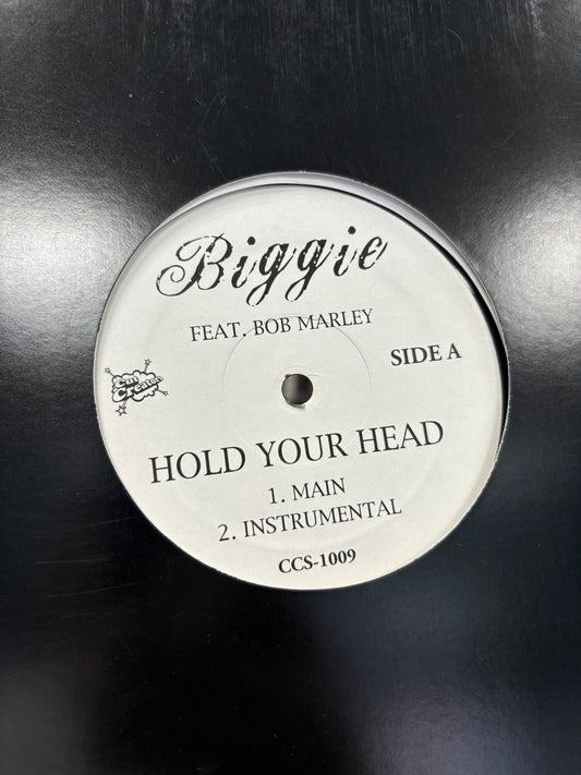 Biggie: Hold Your Head, 12inch, white label, Only pressing, Cut Creators, US? Year?