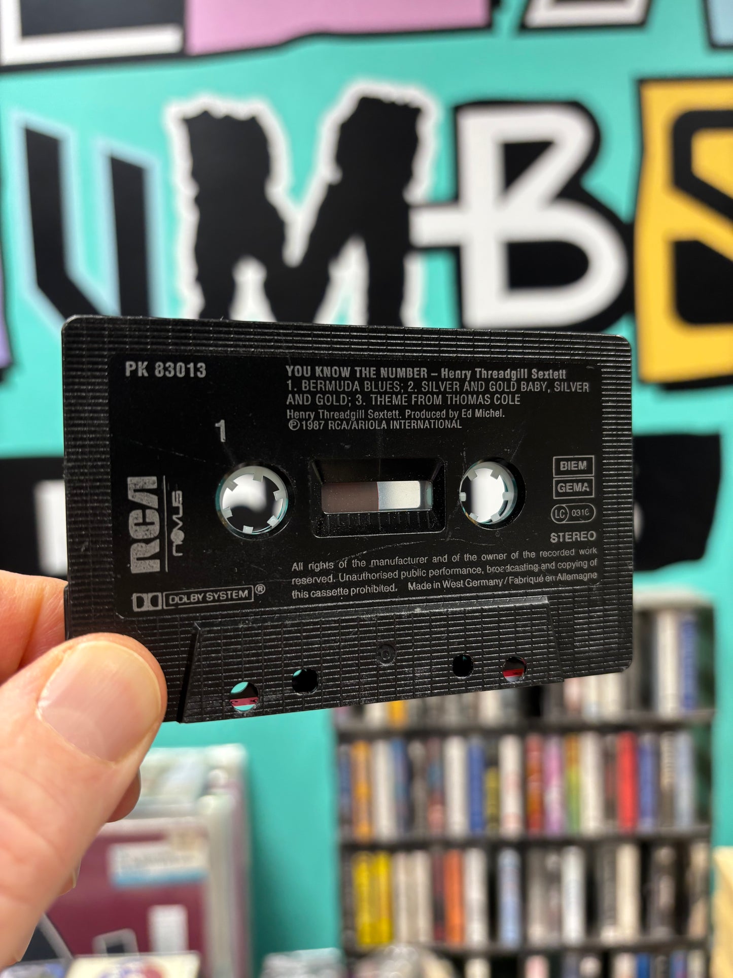 Henry Threadgill Sextett: You Know The Number, C-cassette, Novus, Europe 1987