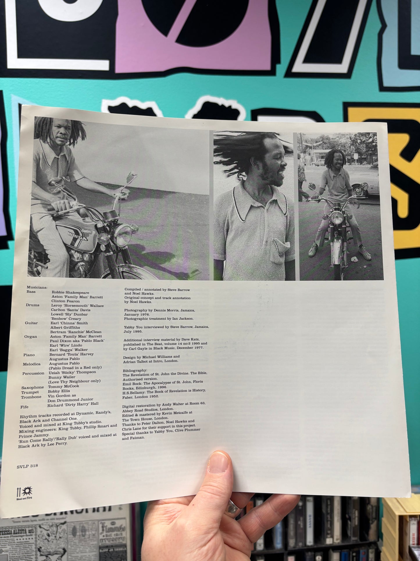 Yabby You: Jesus Dread 1972-1977 Volume Two, 2LP, reissue, Compilation, 180gram, Limited Edition, Blood & Fire, UK 2001