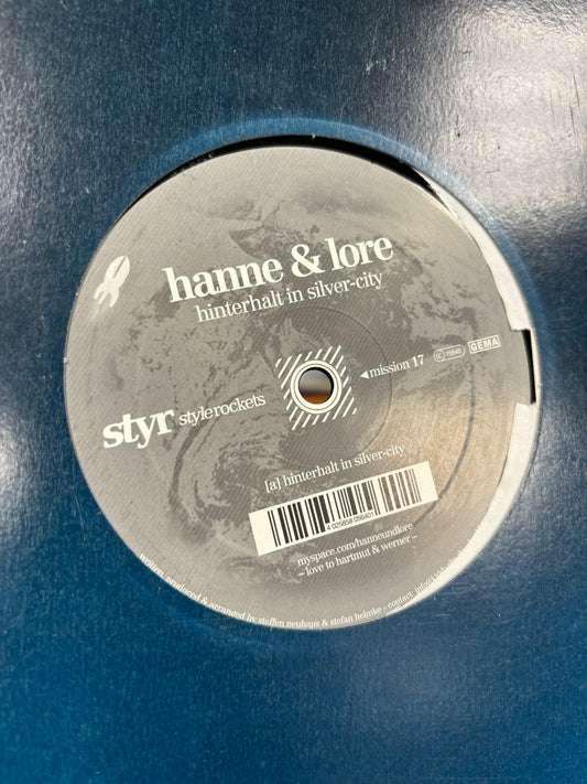 Hanne & Lore: Hinterhalt In Silver-City, 12inch, Only pressing, Style Rockets, Germany 2010