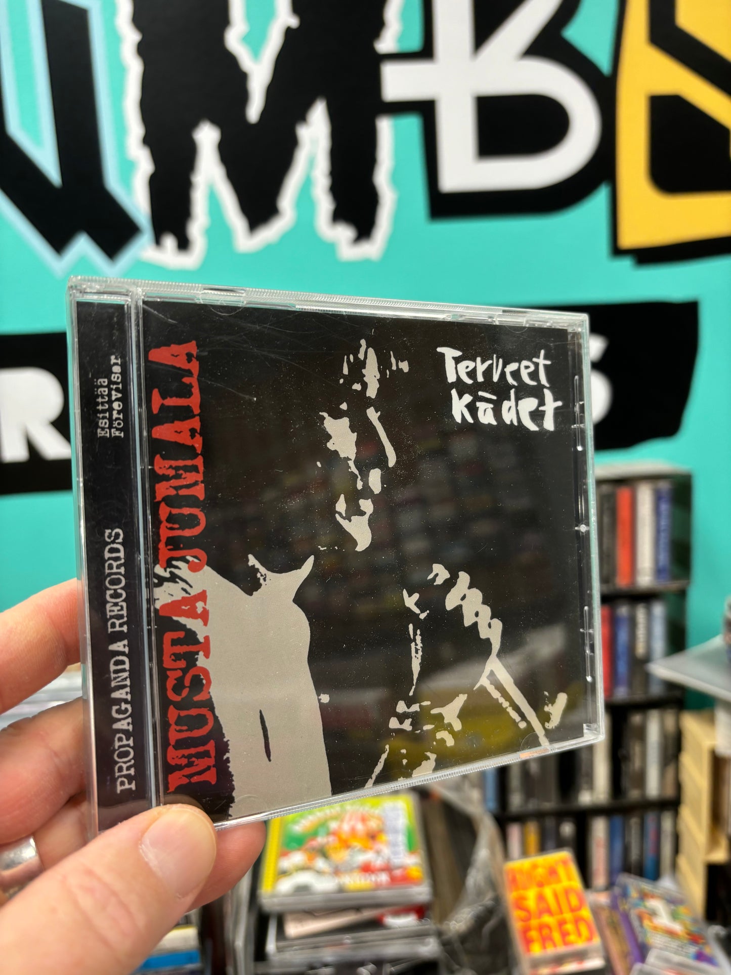 Terveet Kädet: Musta Jumala, CD, reissue, Compilation, Propaganda, Finland 2012