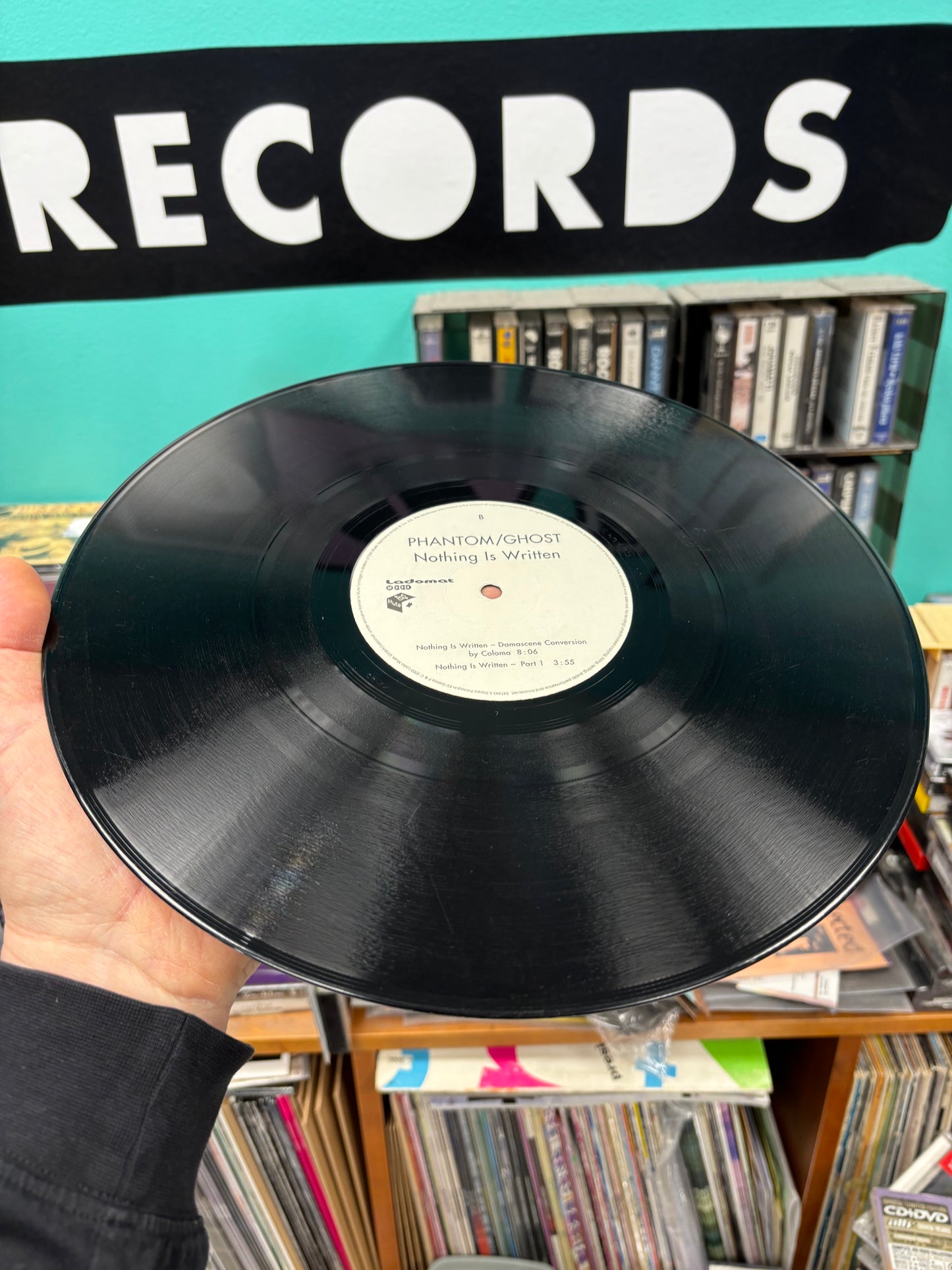 Phantom/Ghost: Nothing is Written, 12inch, Only official vinyl pressing, Ladomat 2000, Germany 2003