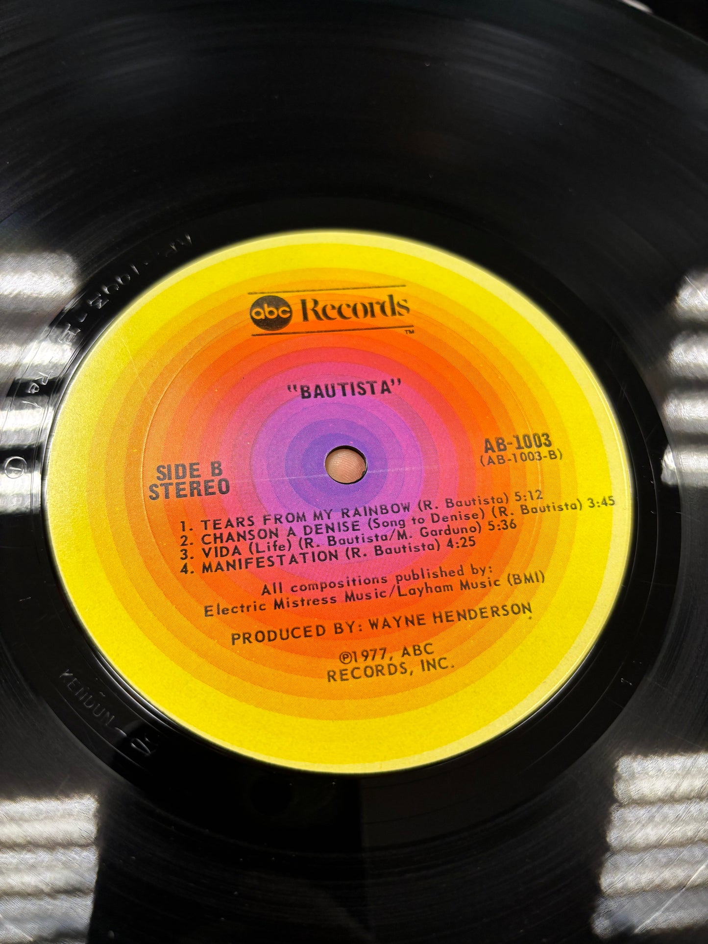 Bautista: Bautista, LP, ABC Records, US 1977