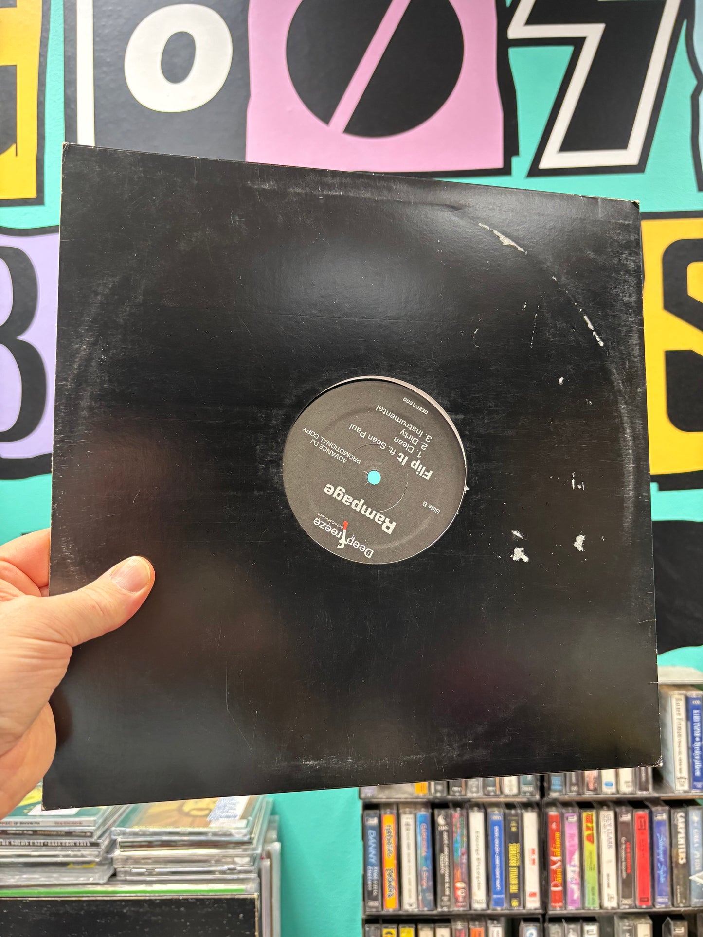 Rampage: Ambush/Flip It, 12inch, Only pressing, Promo, Deep Freeze Entertainment, US 2007