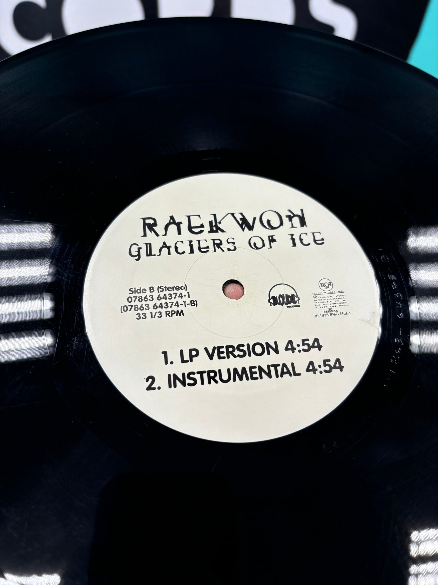 Raekwon: Criminology/Glaciers Of Ice, 12inch, 1st pressing, Only 12inch pressing, Loud Records, RCS Records Label, BMG, US 1995